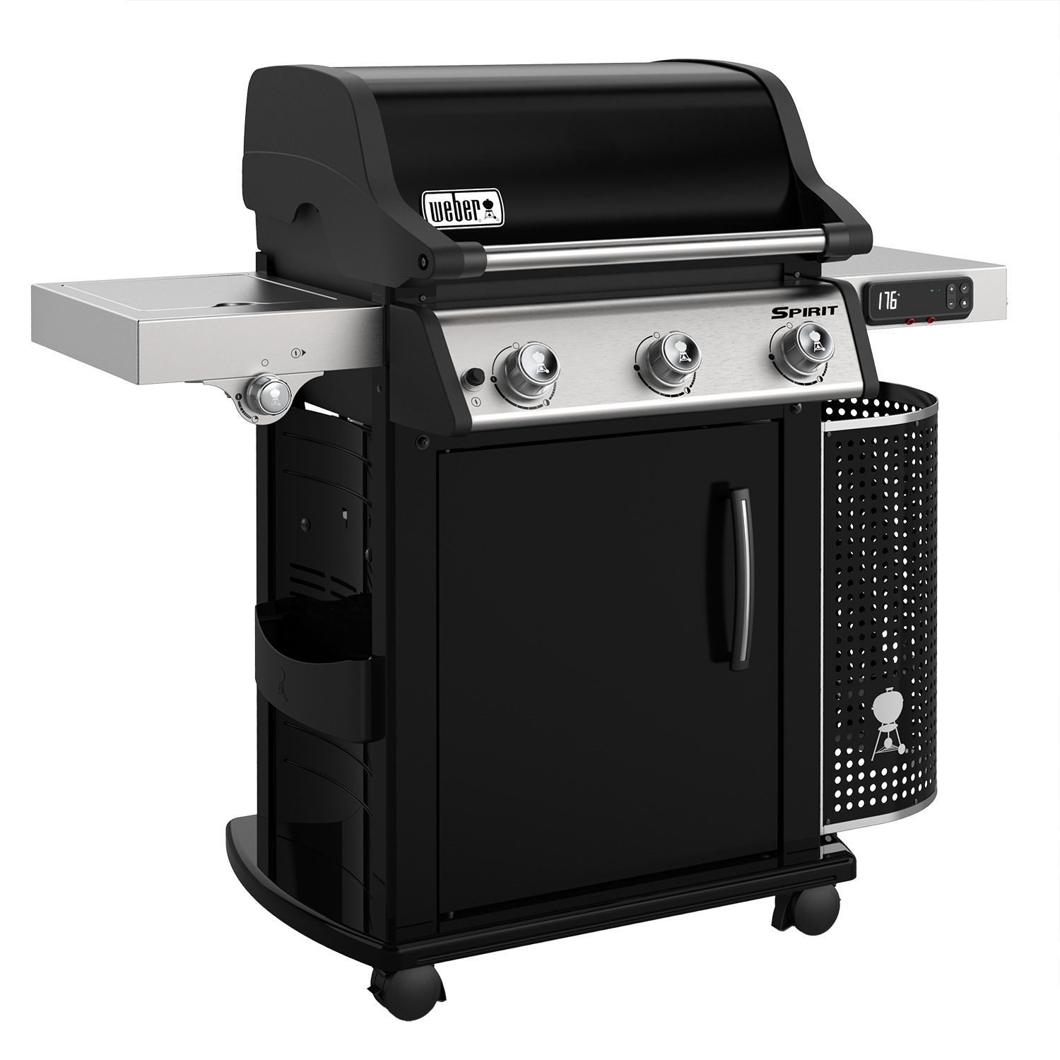 Weber Spirit EPX-325 GBS Smart Gas-Grillstation Schwarz