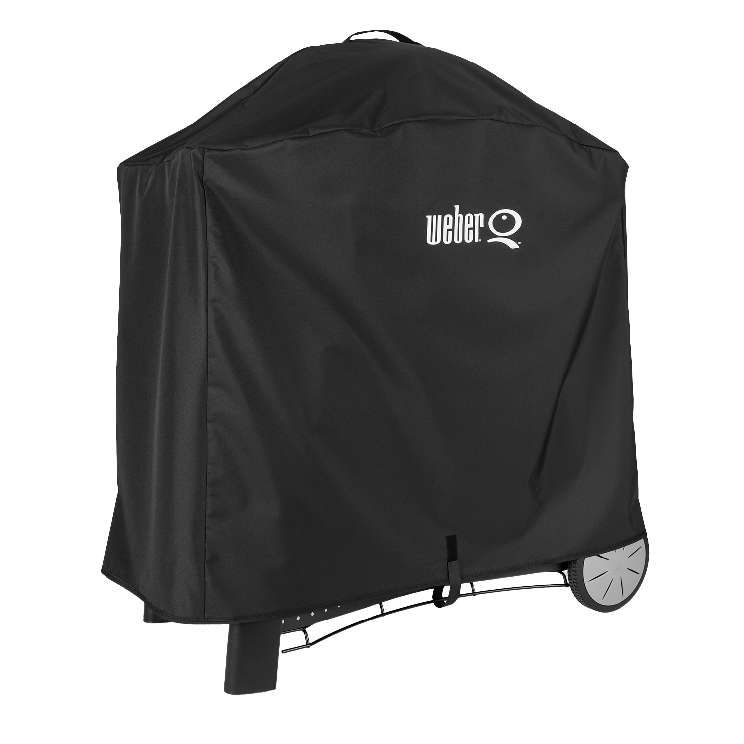 Weber Premium-Abdeckhaube für Q-Grills mit Rollwagen 3000