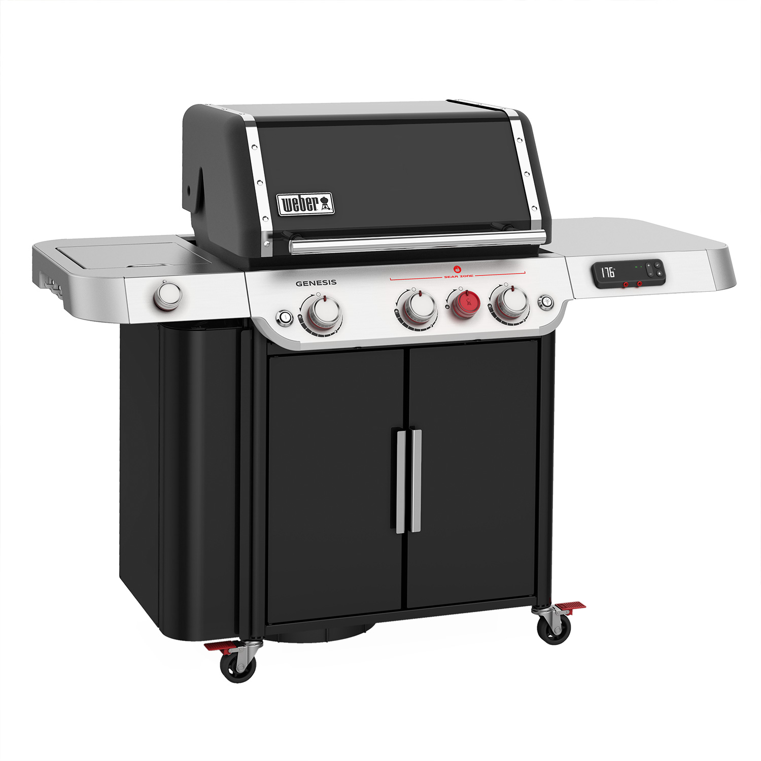 Weber Genesis EPX-335 Smart Gas-Grillstation Schwarz