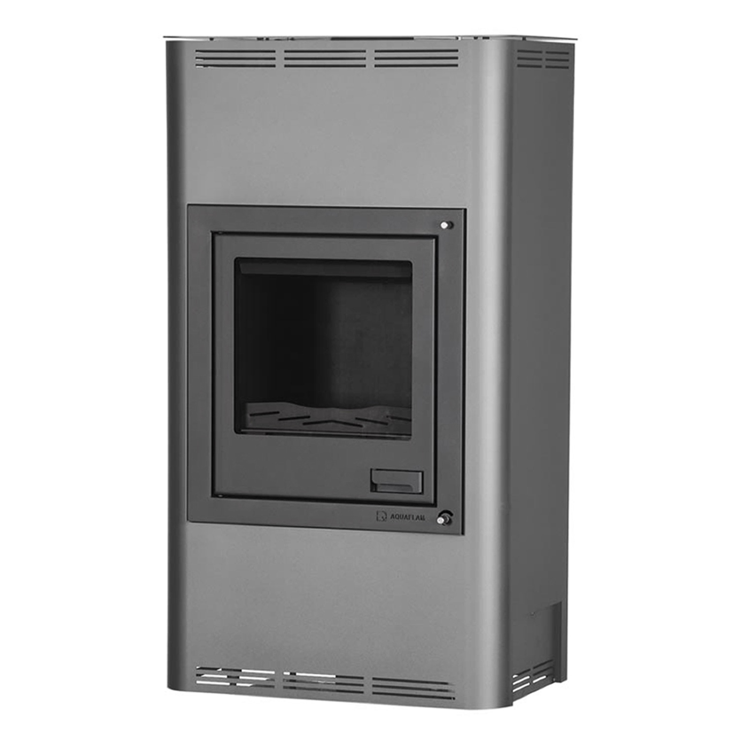 Aquaflam 17 Basic Wasserführender Kaminofen Grey