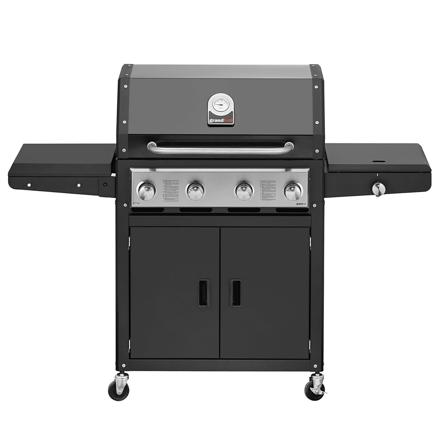 Grandhall Xenon 4 Gasgrill Schwarz