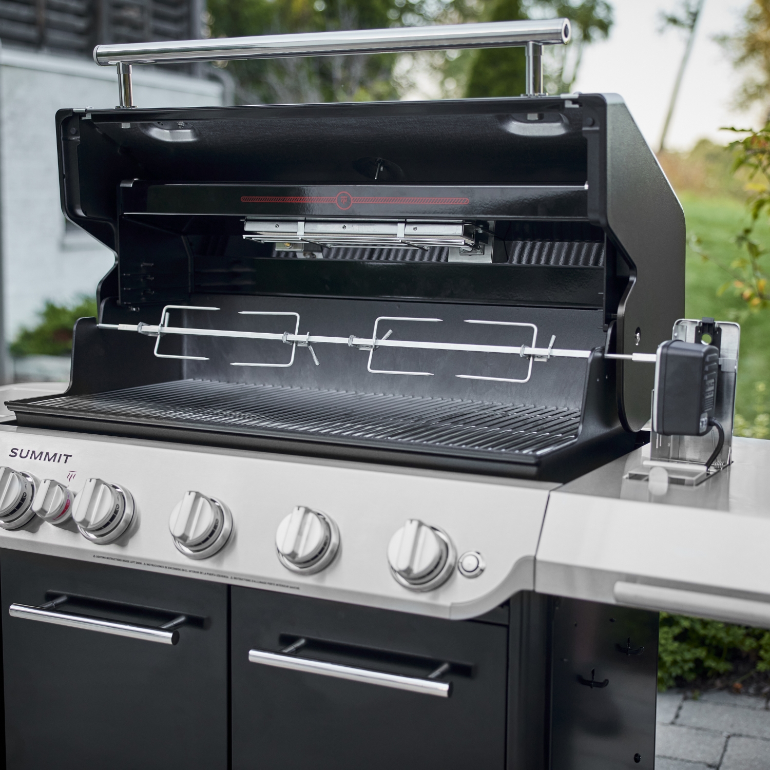 Weber Summit FS38 E Gas-Grillstation Schwarz