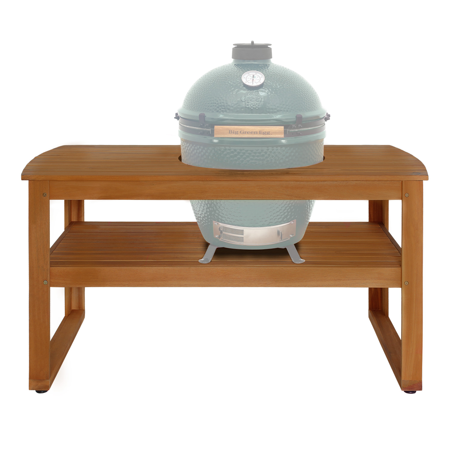 Big Green Egg Tisch aus Eukalyptusholz für Large