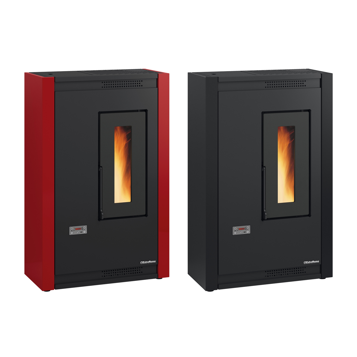 Extraflame Luisella Pelletofen Bordeaux + 450 kg Pellets gratis