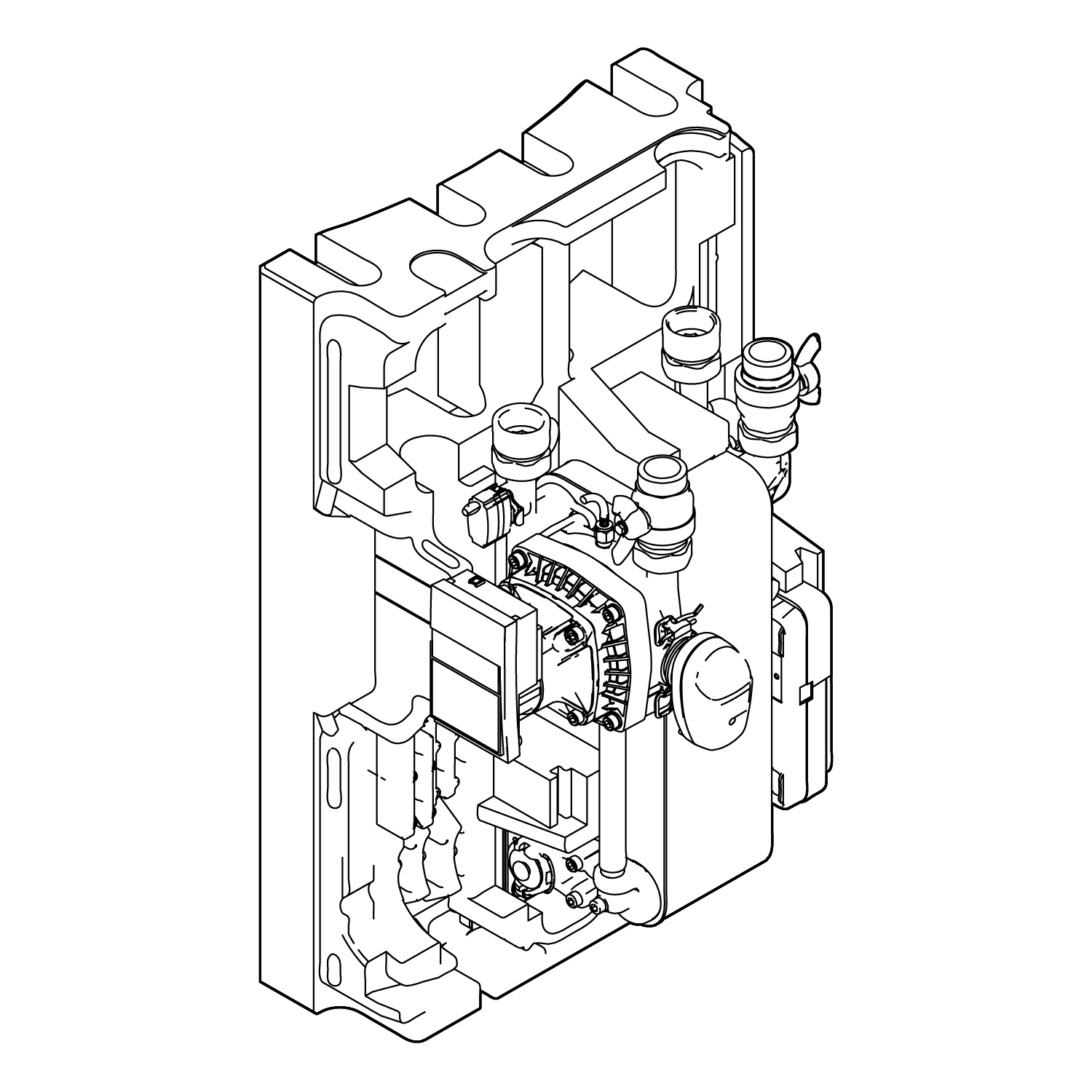 Frischwasserstation ESBE FRESH HYDRO FSK101 40 l/min