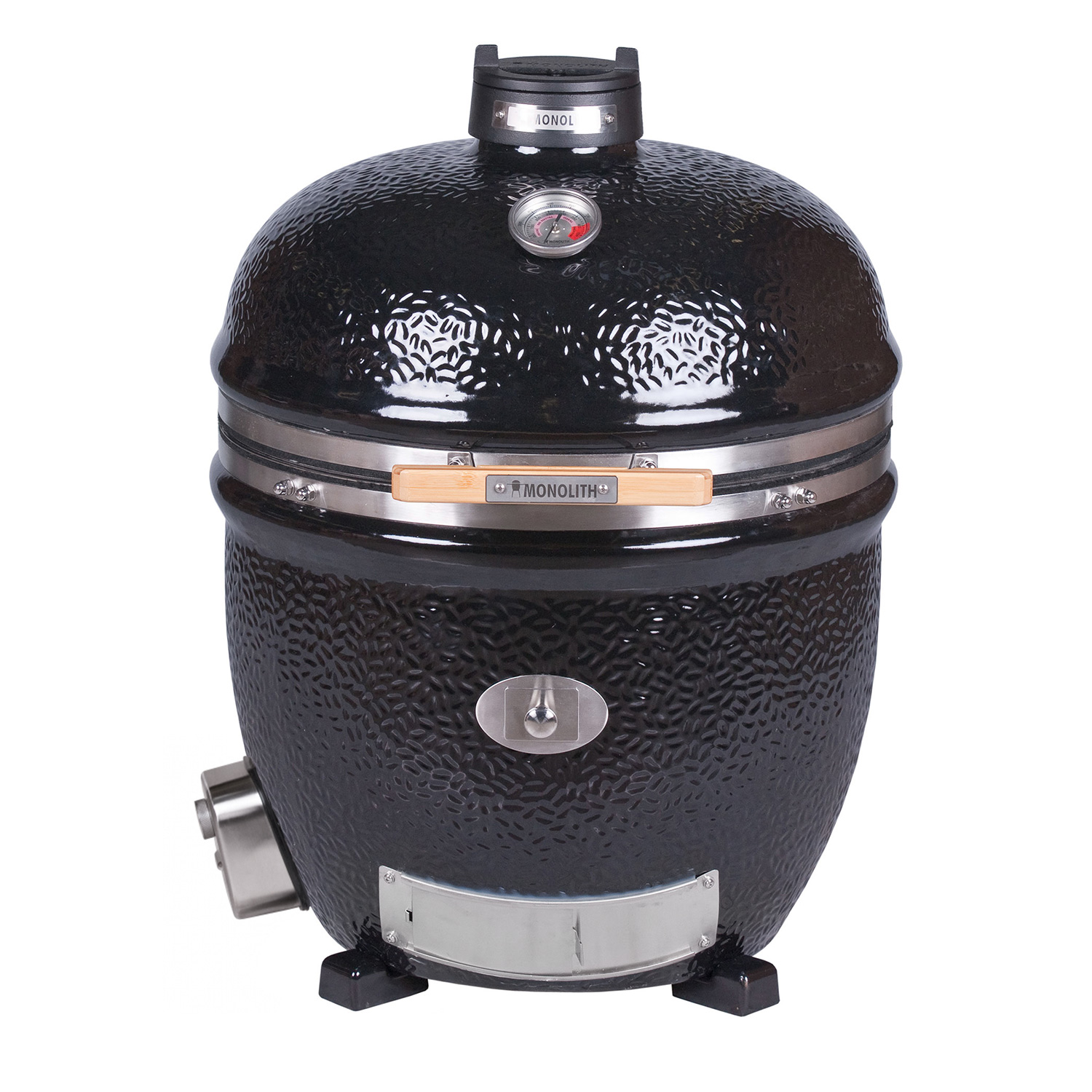 MONOLITH LeCHEF BBQ GURU Keramikgrill PRO-Serie 2.0 Schwarz