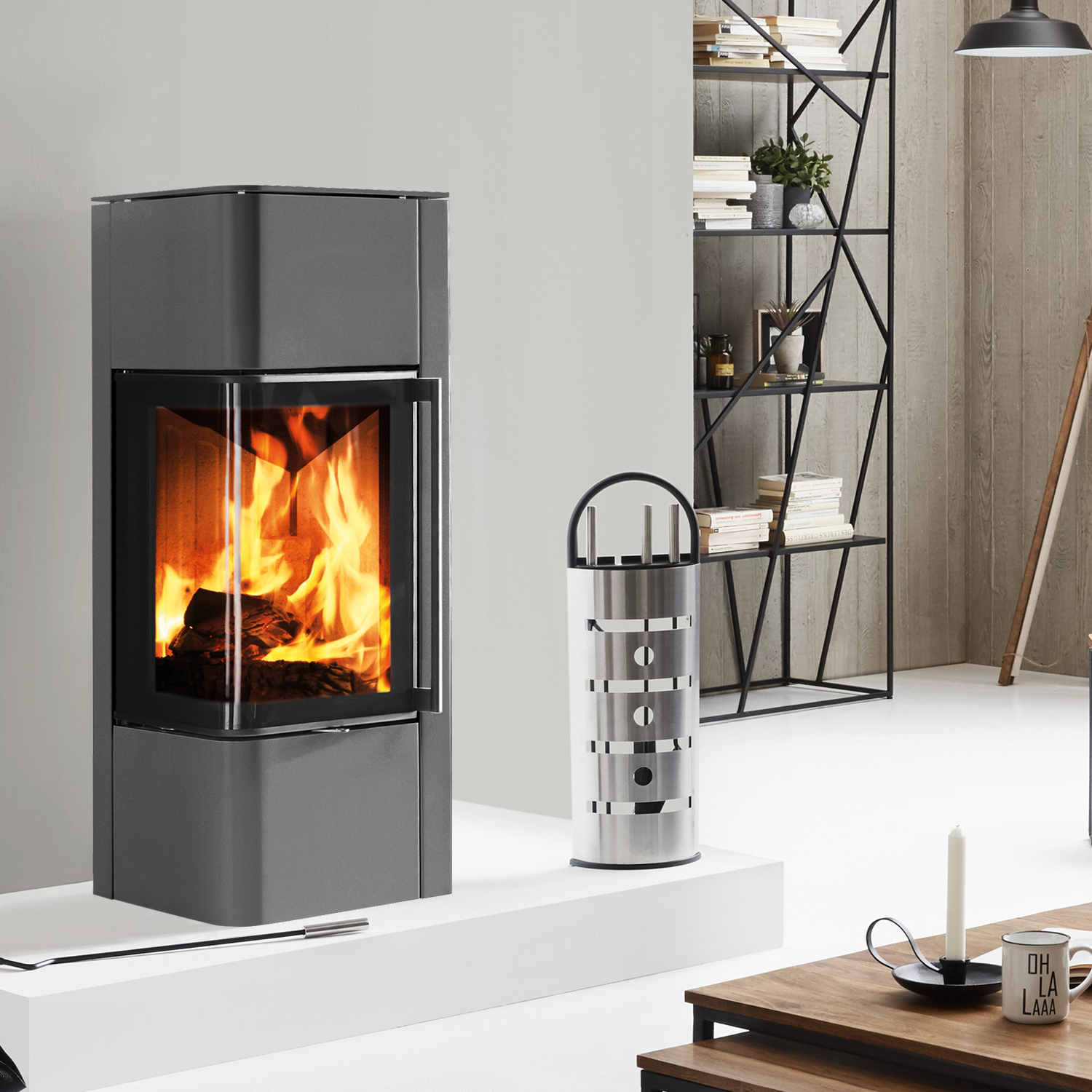 Spartherm Cubo S Kaminofen Titan