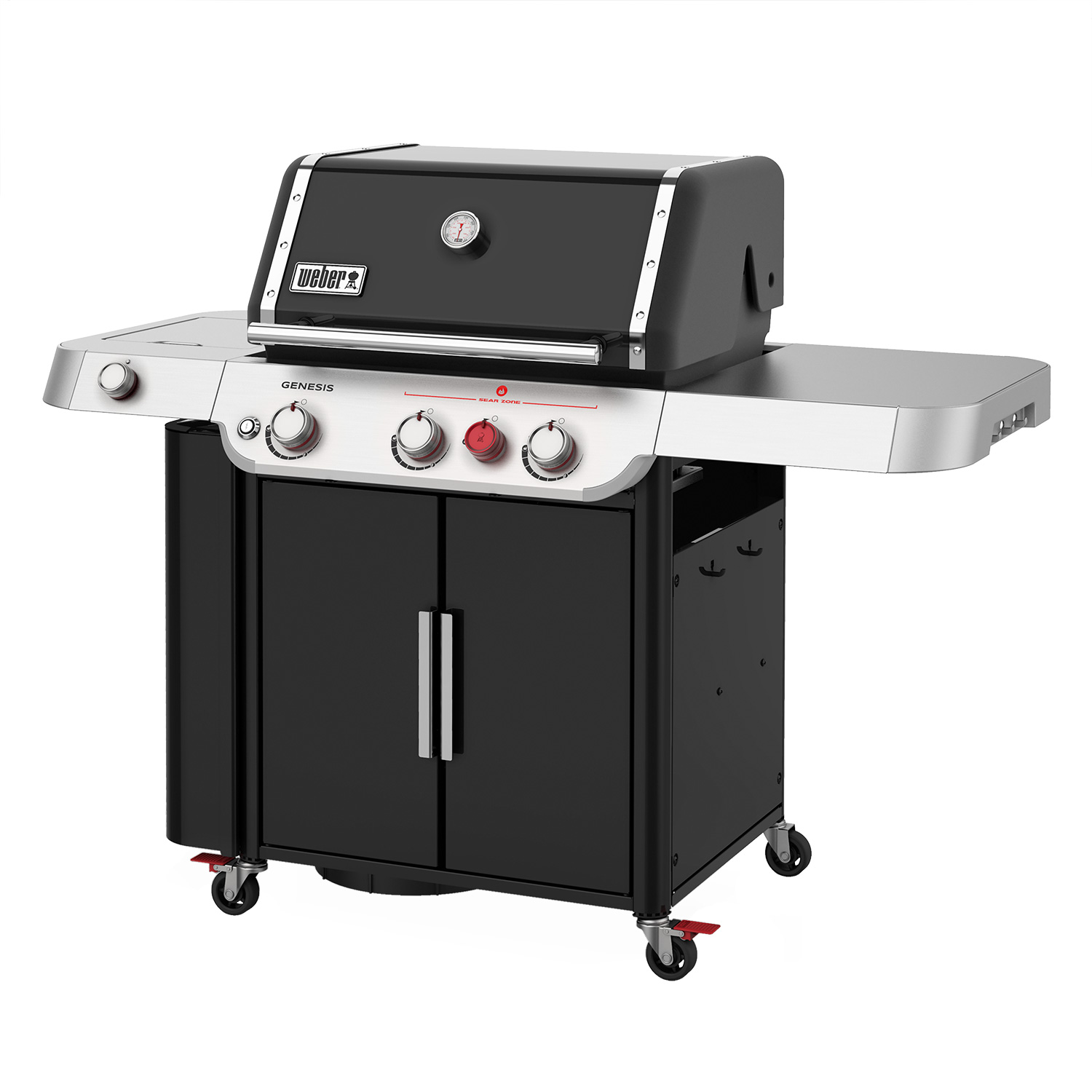 Weber Genesis E-335 Gas-Grillstation Schwarz