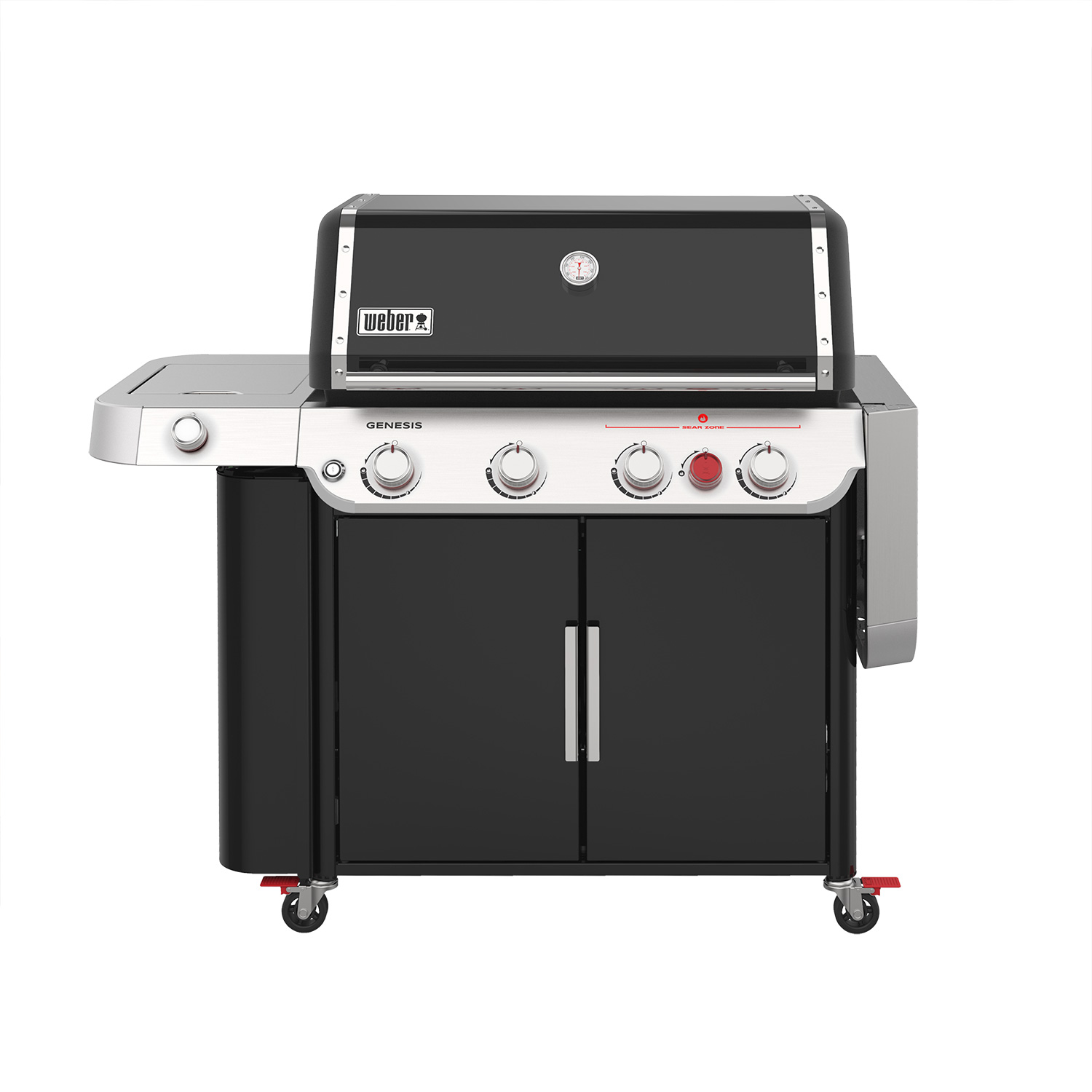 Weber Genesis E-435 Gas-Grillstation Schwarz + Abdeckhaube gratis