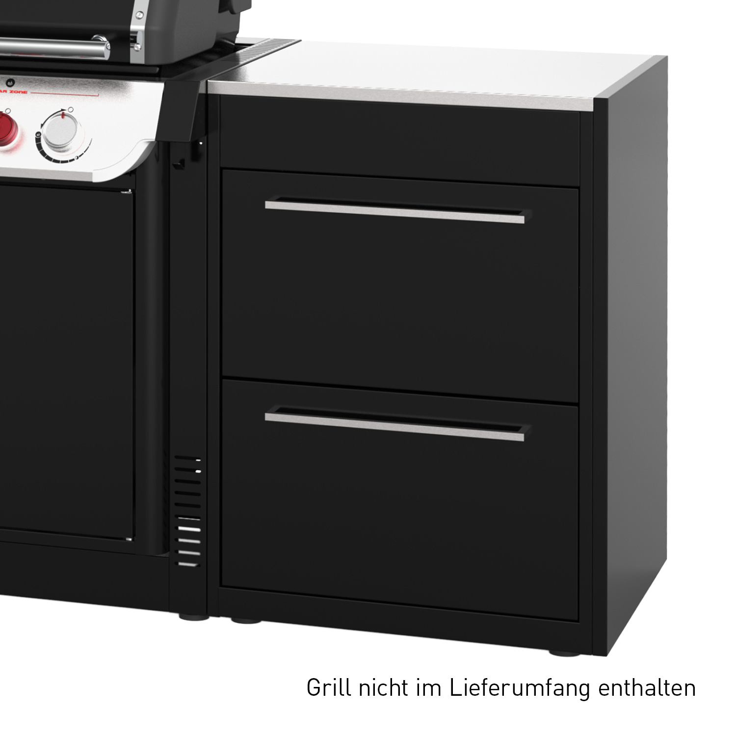 Weber BBQ Kitchen Set 1 für Genesis 3-Brenner ohne Seitenkocher