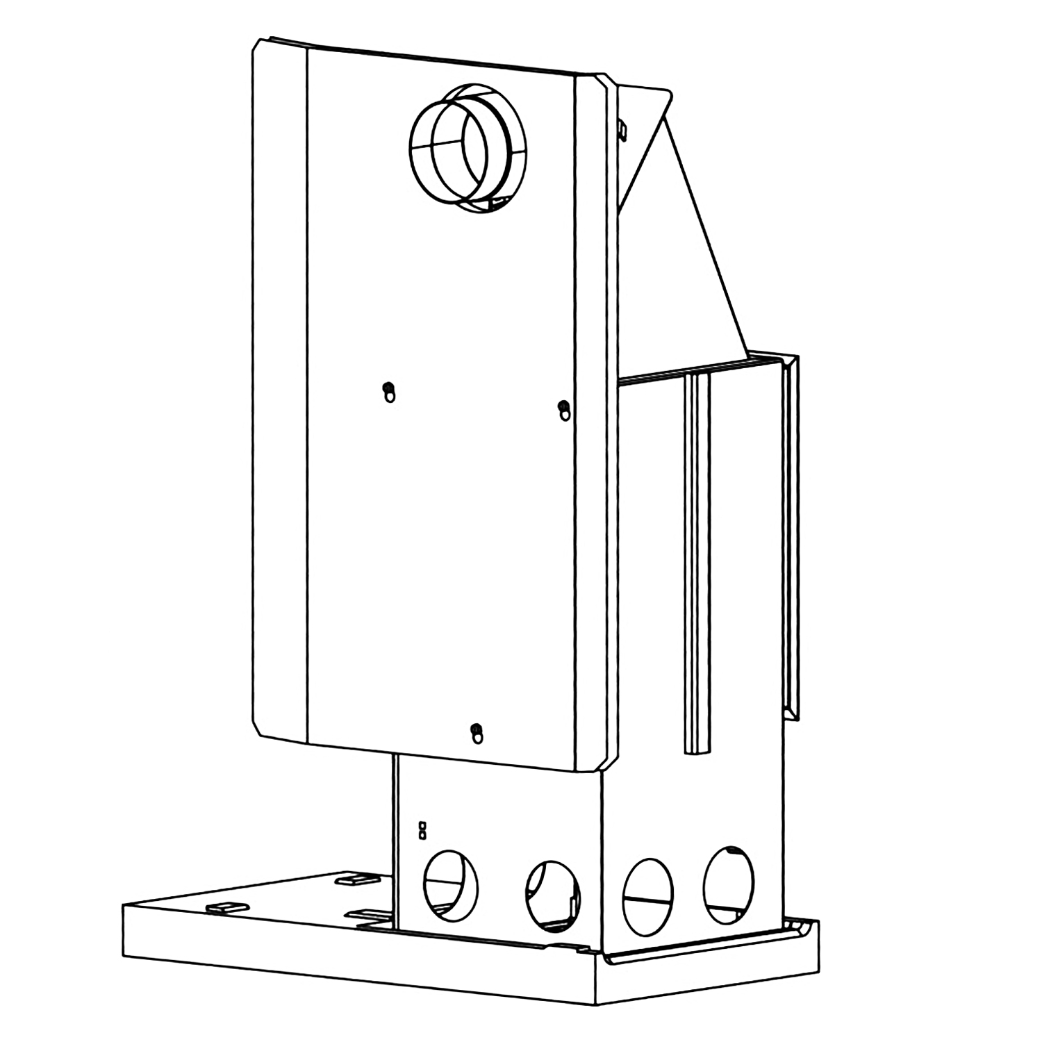 Haas+Sohn Brandschutz-Set Ascim II Kaminbausatz