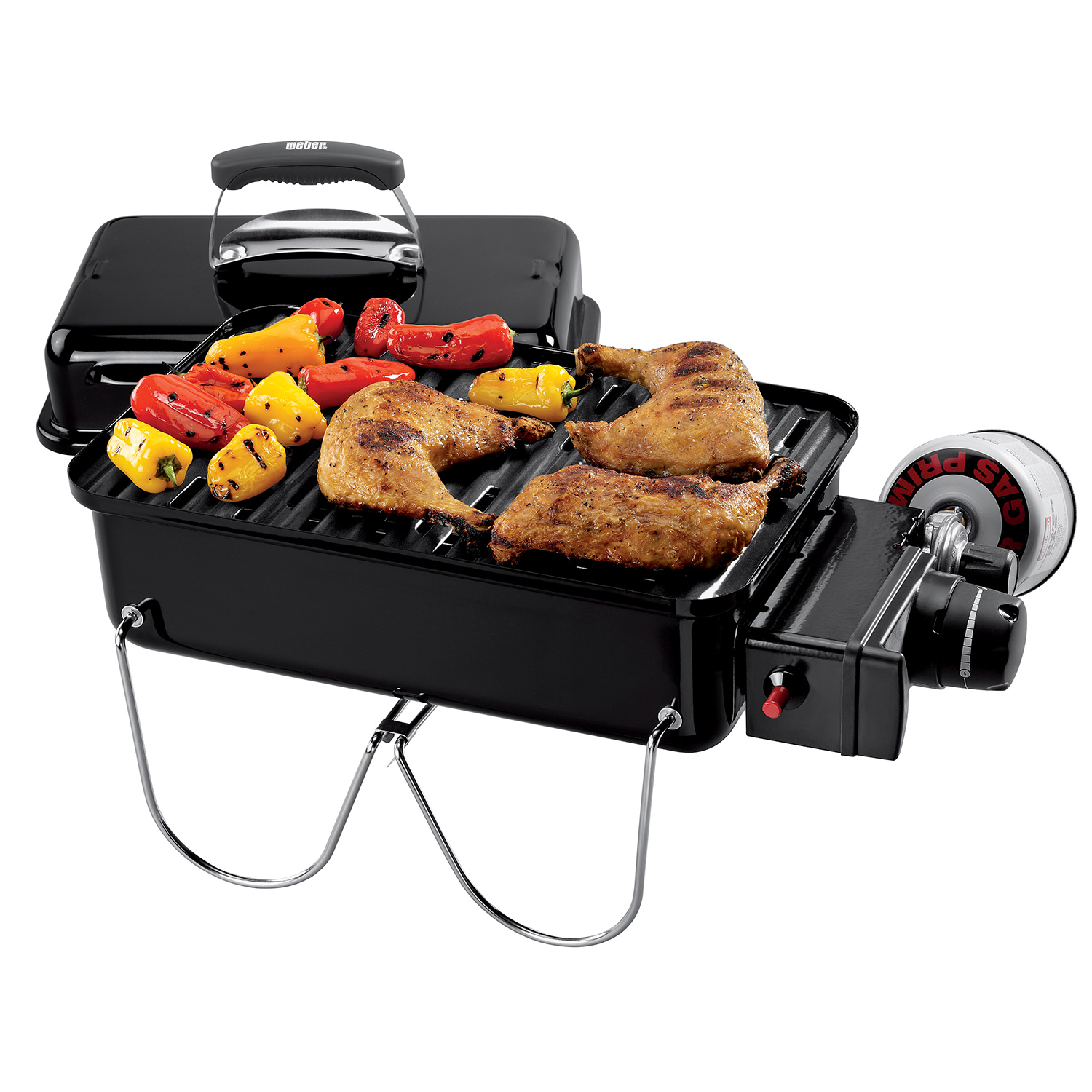 Weber Go-Anywhere Gasgrill Schwarz