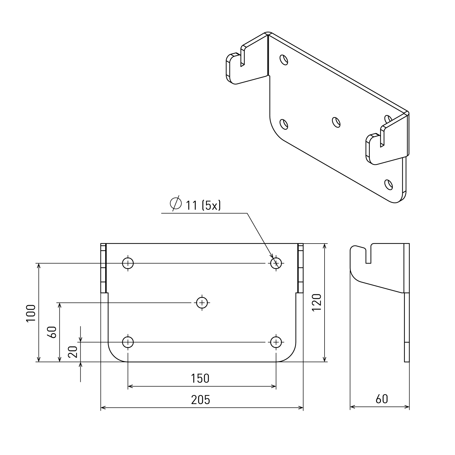 Spartherm Wandmontagesystem für Odin