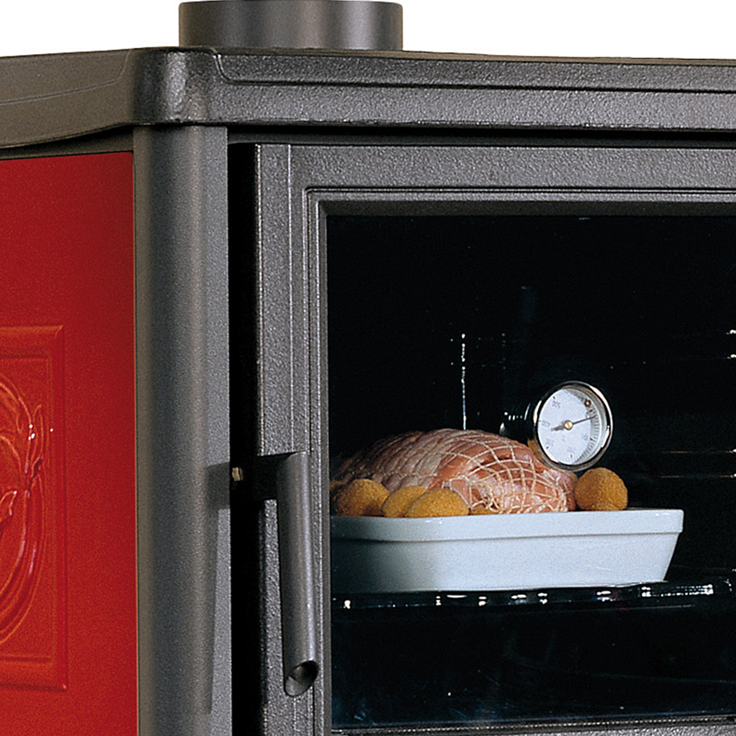 La Nordica Termorossella Plus Forno DSA 4.0 Wasserführender Kaminofen Liberty Bordeaux