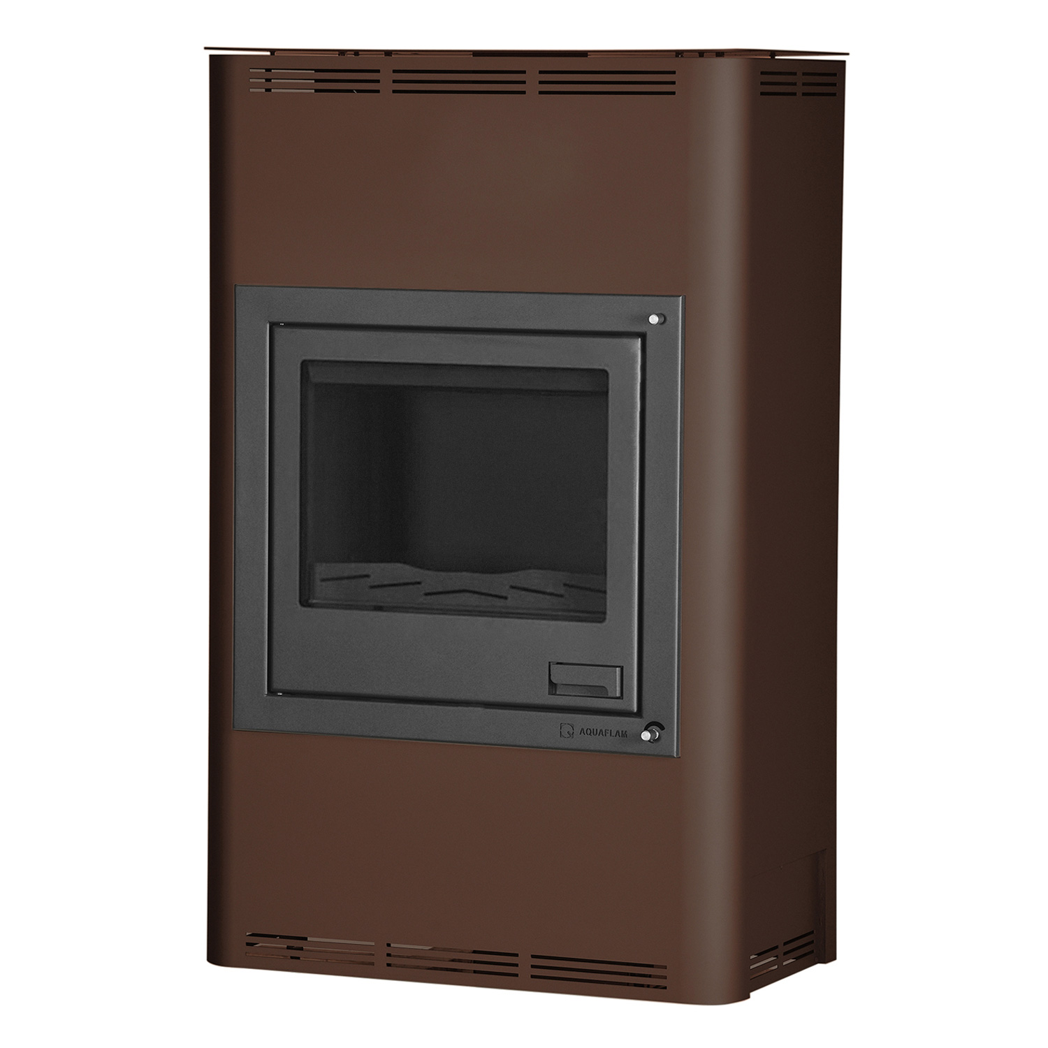 Aquaflam 25 Basic Wasserführender Kaminofen Brown