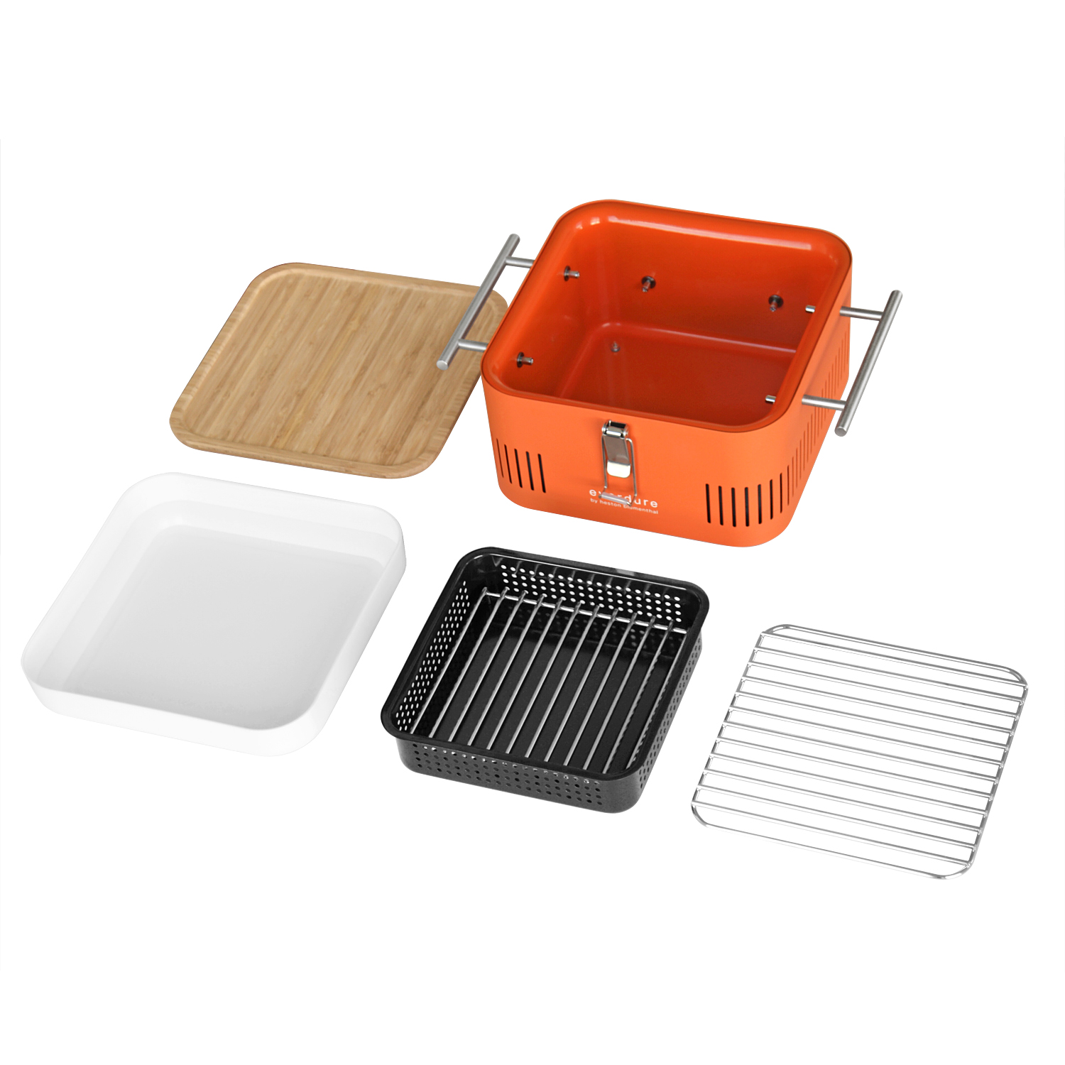 Everdure CUBE Holzkohlegrill Orange