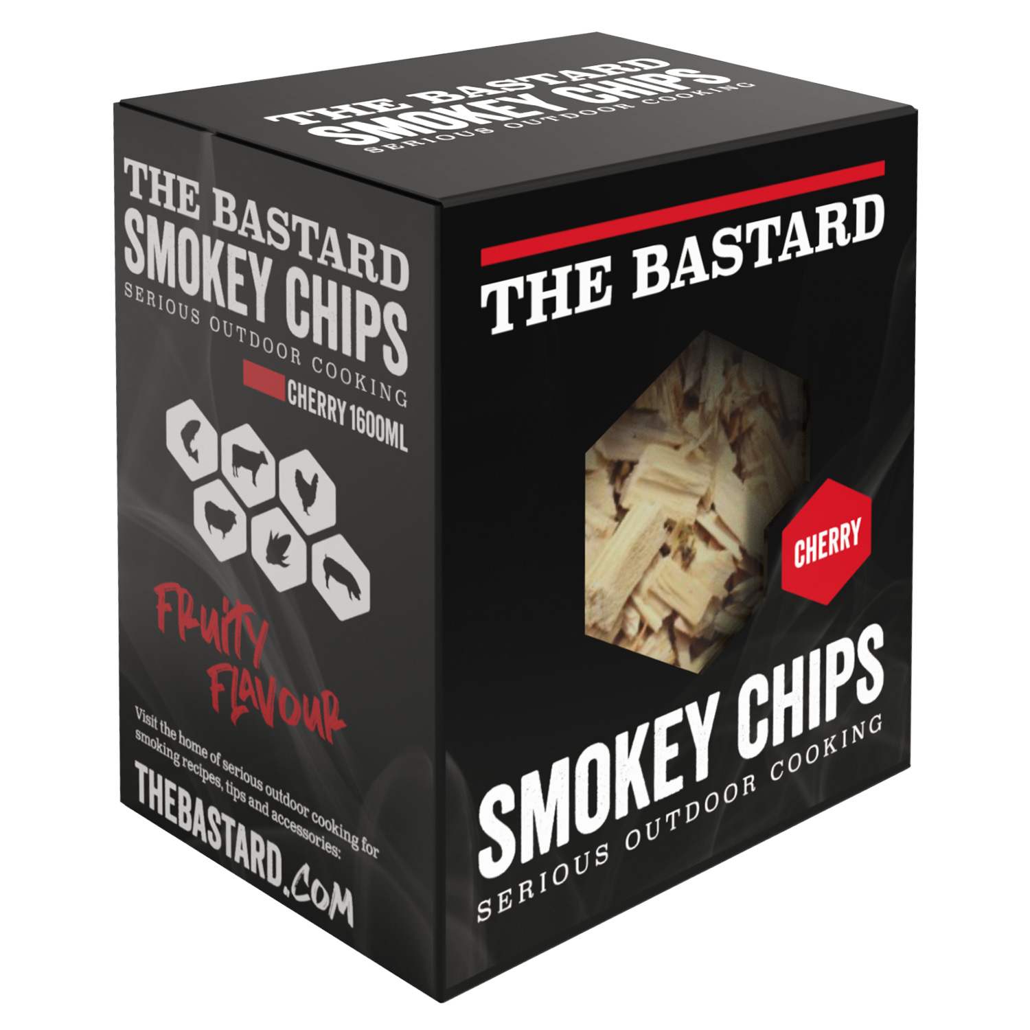 The Bastard Räucherset inkl. Räucherchips Cherry