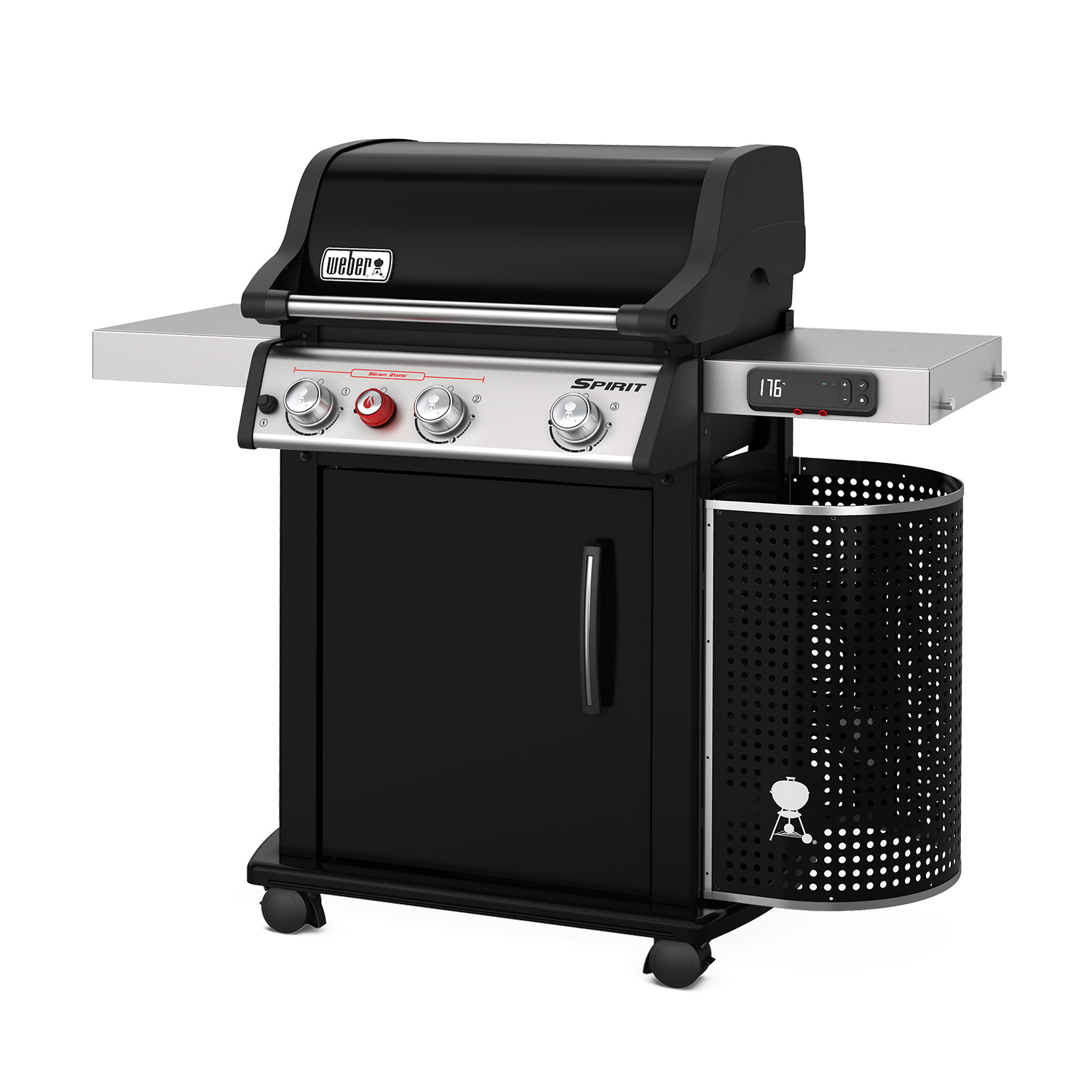 Weber Spirit EPX-325S GBS Smart Gas-Grillstation Schwarz