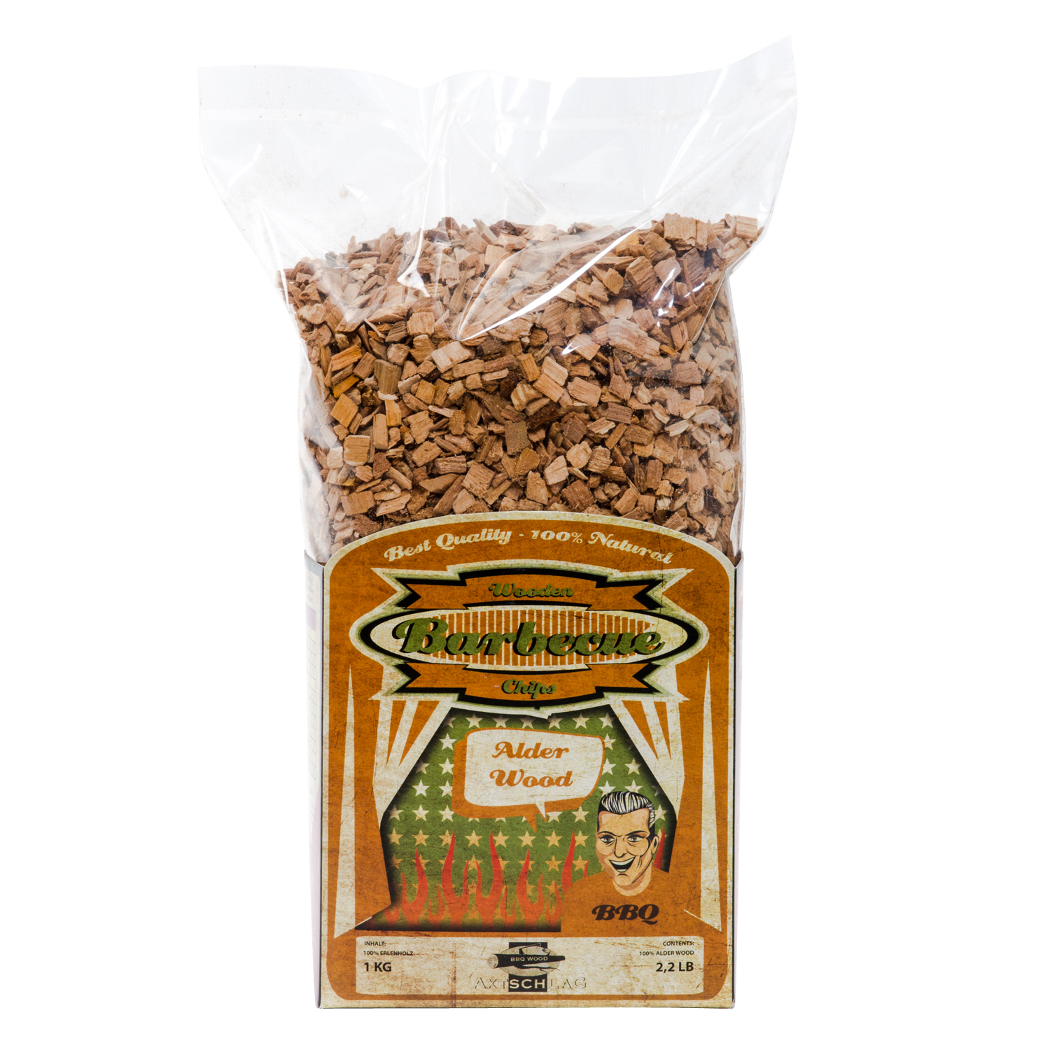 Axtschlag Wood Smoking Chips Erle 1 kg