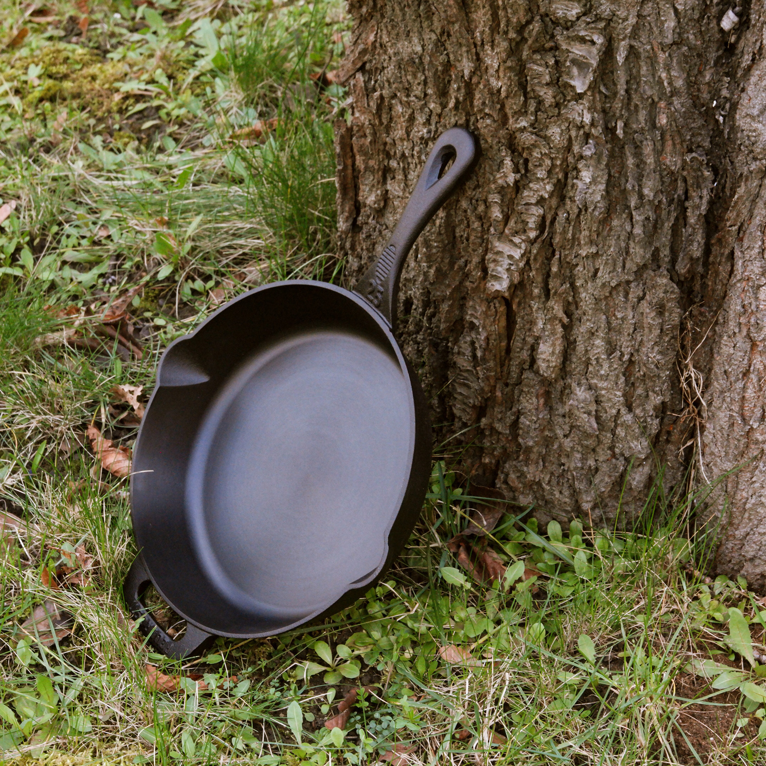 FEUERGOTT Feuerpfanne 25 mit Stiel, Schwarz