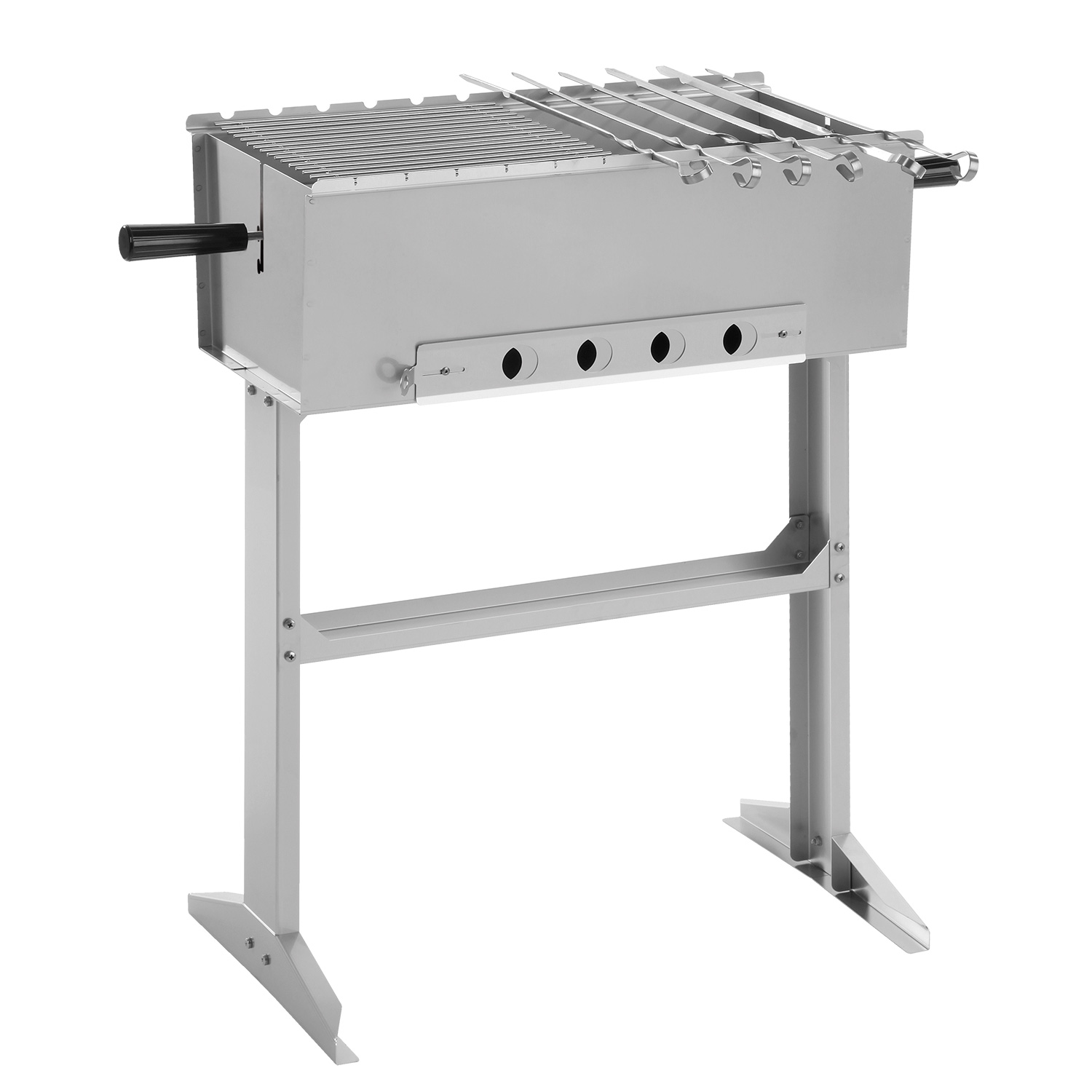 Thüros Baikal Holzkohlegrill Grillfläche 30 x 60 cm