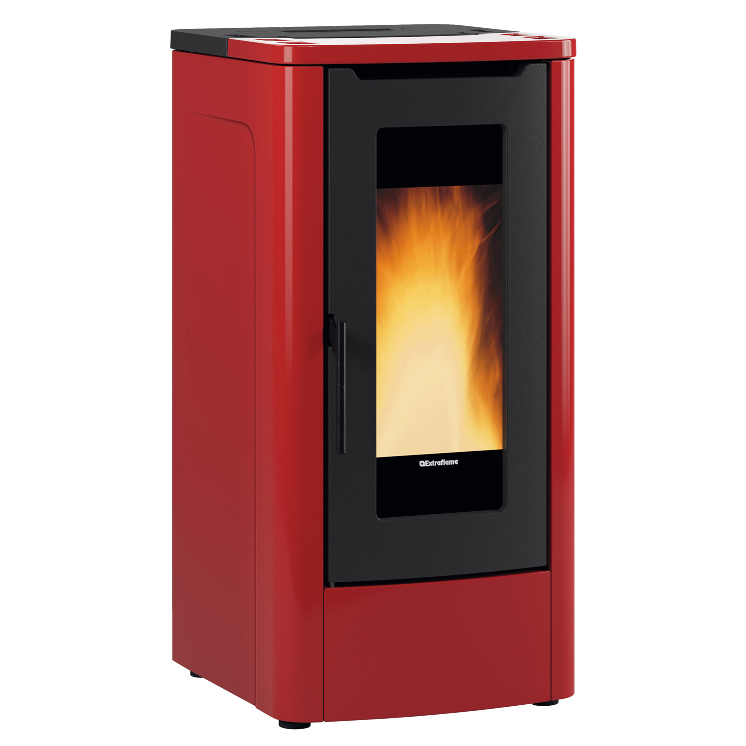 Extraflame Teorema Pelletofen Bordeaux