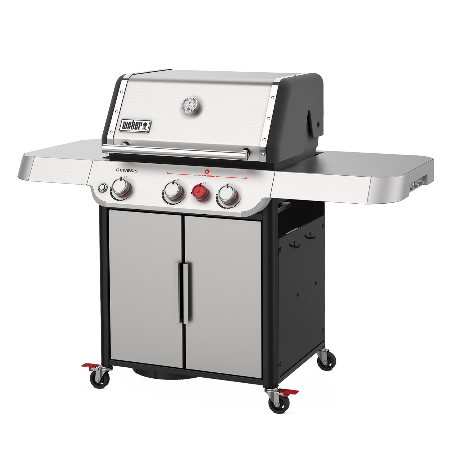 Weber Genesis S-325S Gas-Grillstation Edelstahl