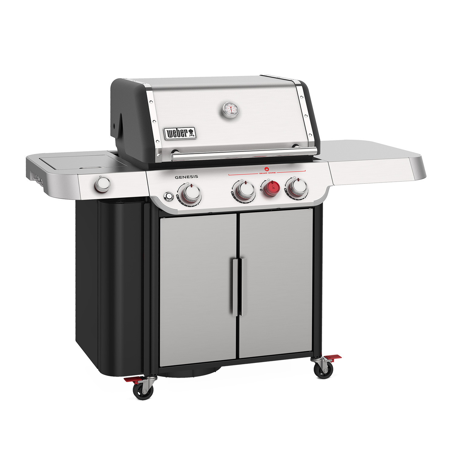 Weber Genesis S-335 Gas-Grillstation Edelstahl