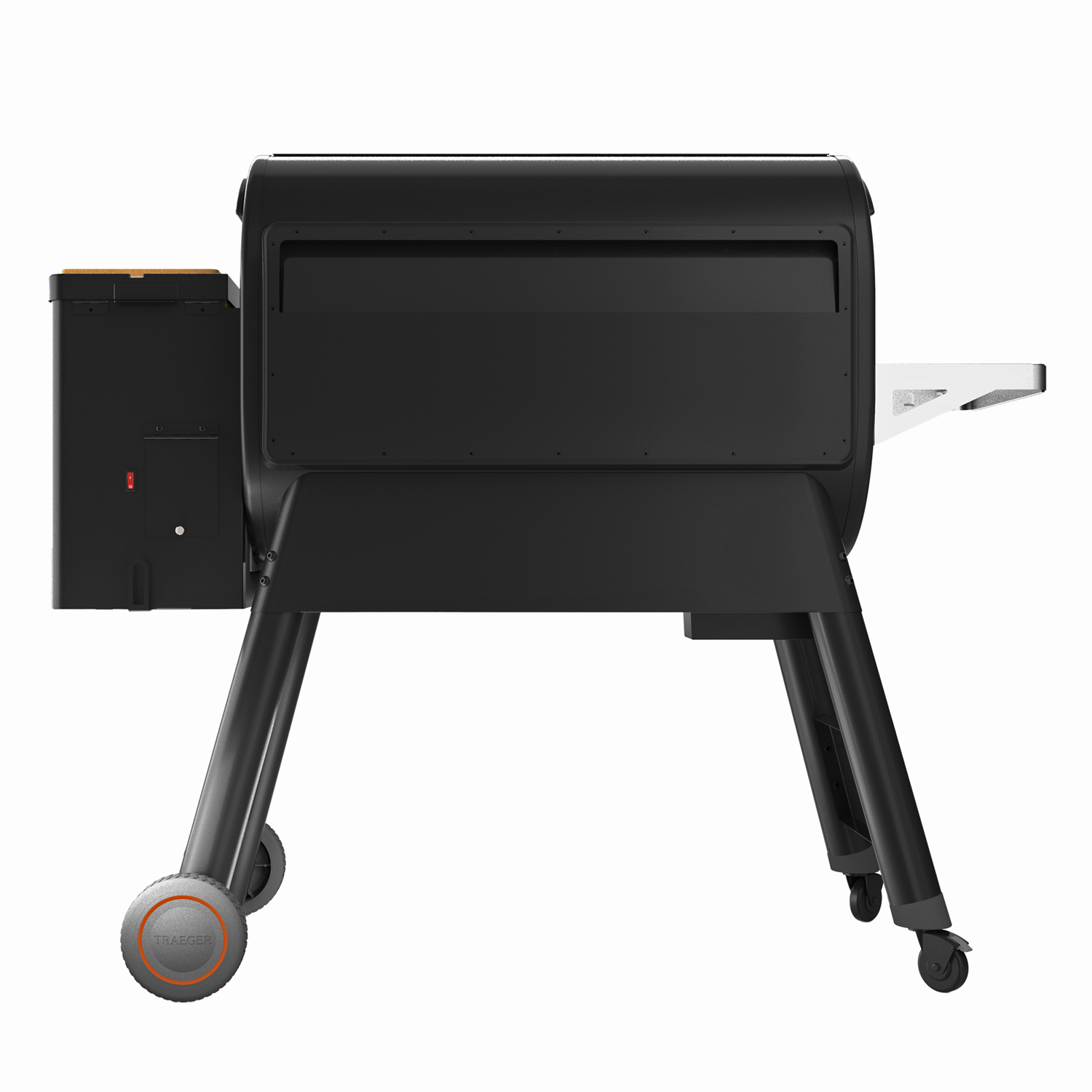 Traeger TIMBERLINE 1300 Pellet Grill schwarz inkl. Abdeckhaube, Ablaufblech-Schutzfolie + Hartholz Pellets Cherry 9 kg