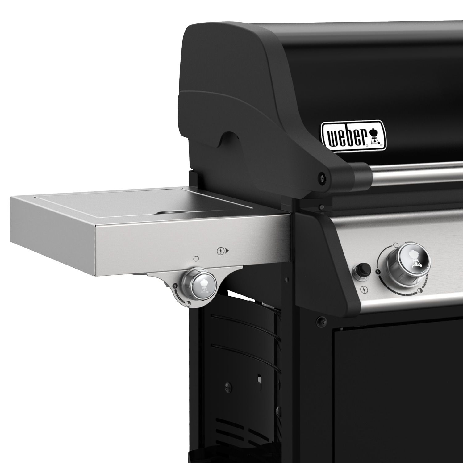 Weber Spirit EPX-325 GBS Smart Gas-Grillstation Schwarz