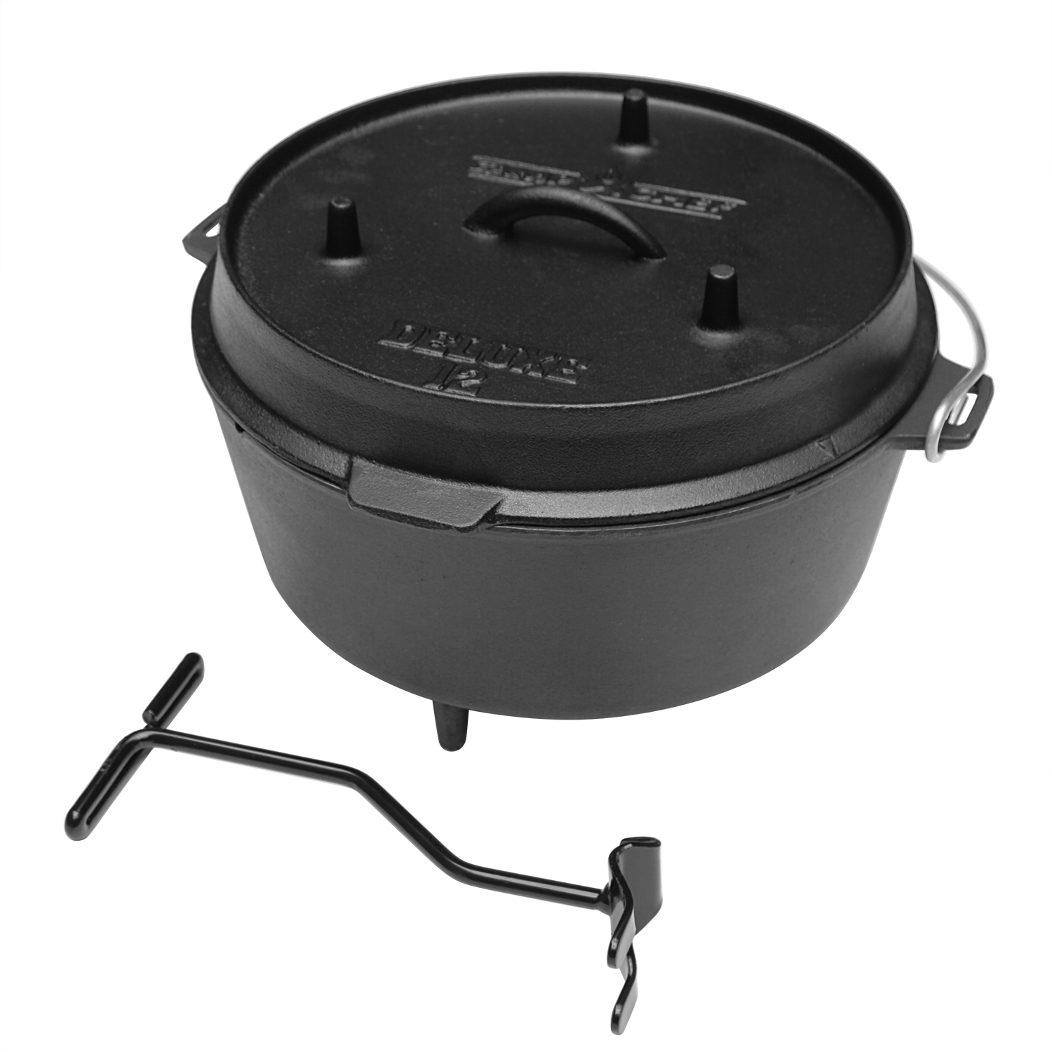 Camp Chef Deluxe Dutch Oven DO-12 + Tragetasche