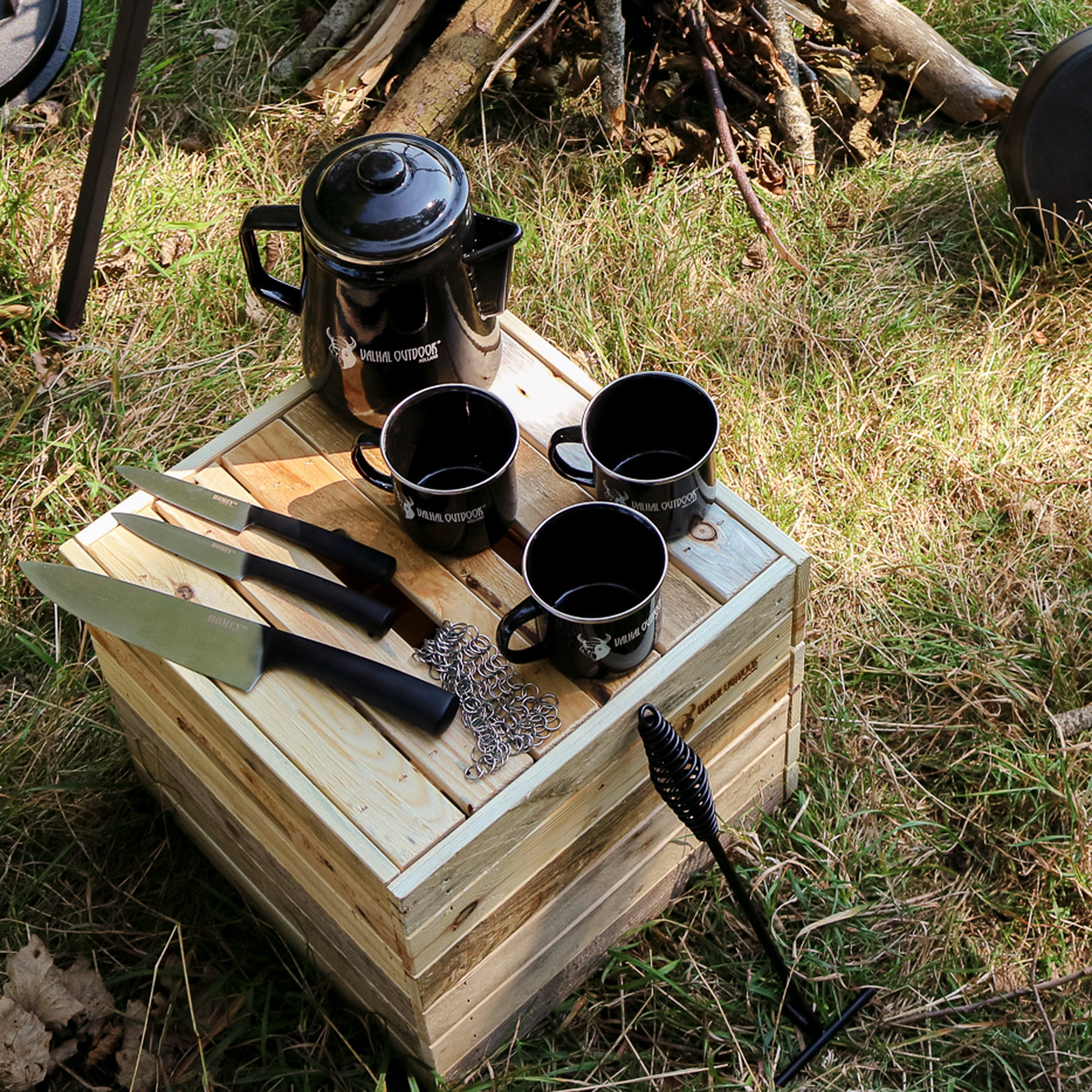 Valhal Outdoor Deckelheber für Dutch Oven, 35 cm