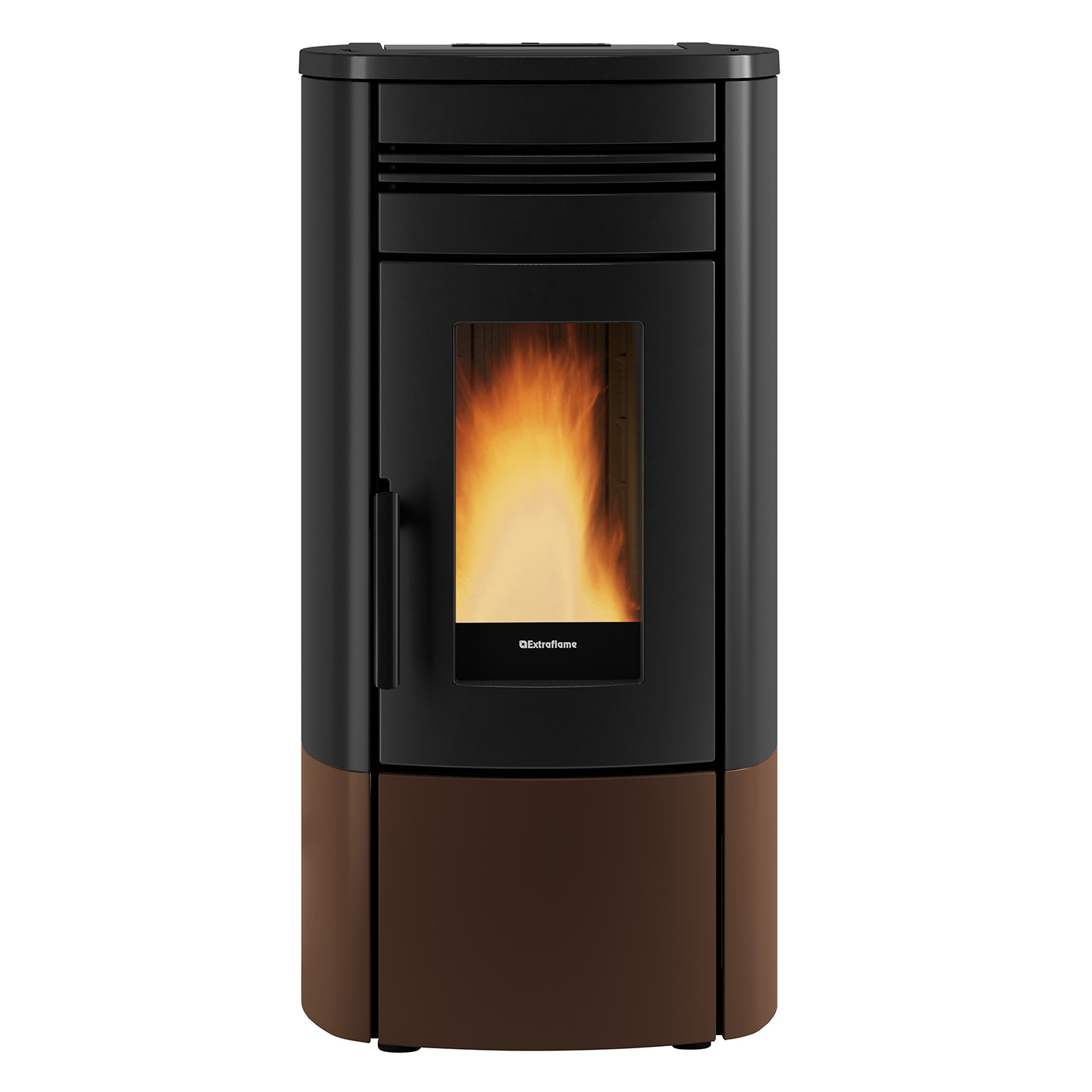 Extraflame Evolution Line Noris Pelletofen Stahl Bronze