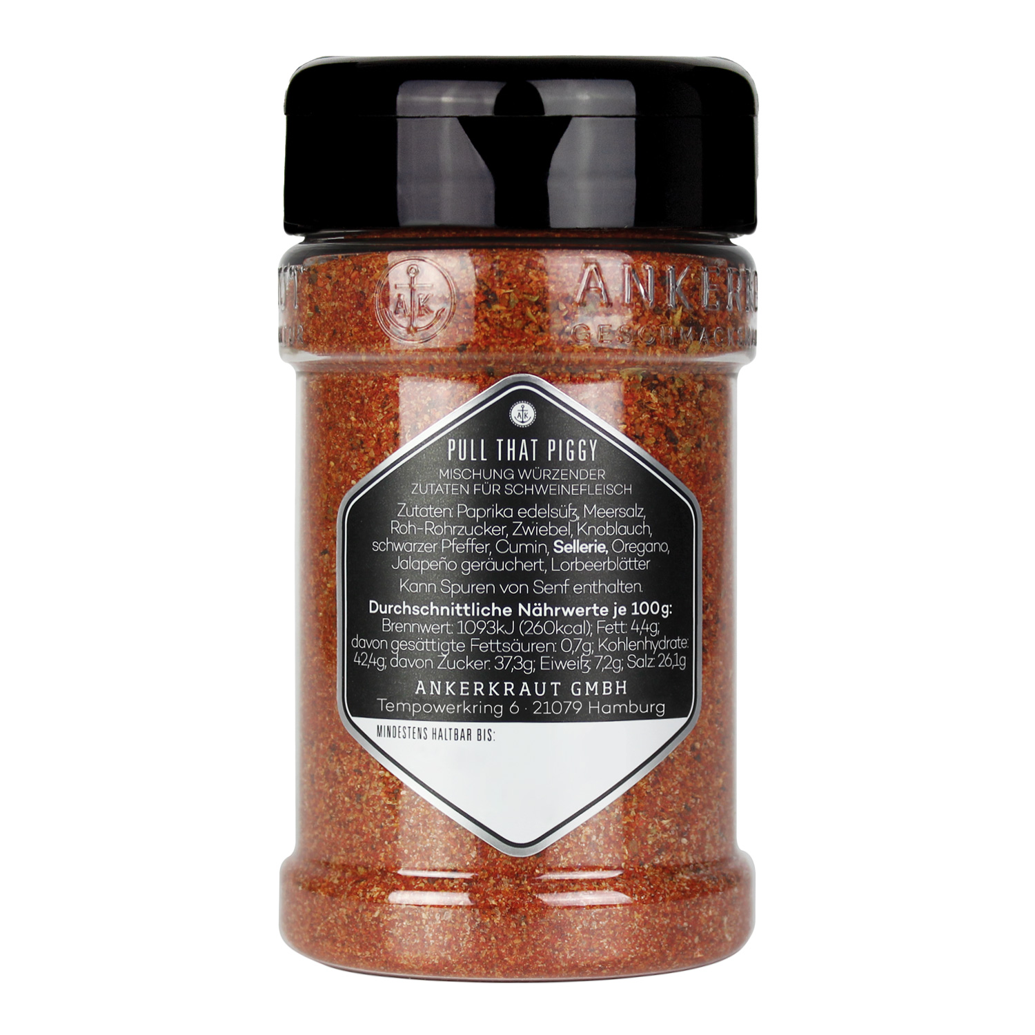 Ankerkraut BBQ-Rub Pull that Piggy 220 g Streuer