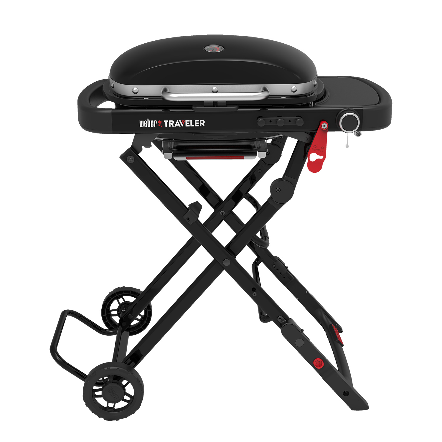 Weber Traveler Compact Gasgrill Schwarz