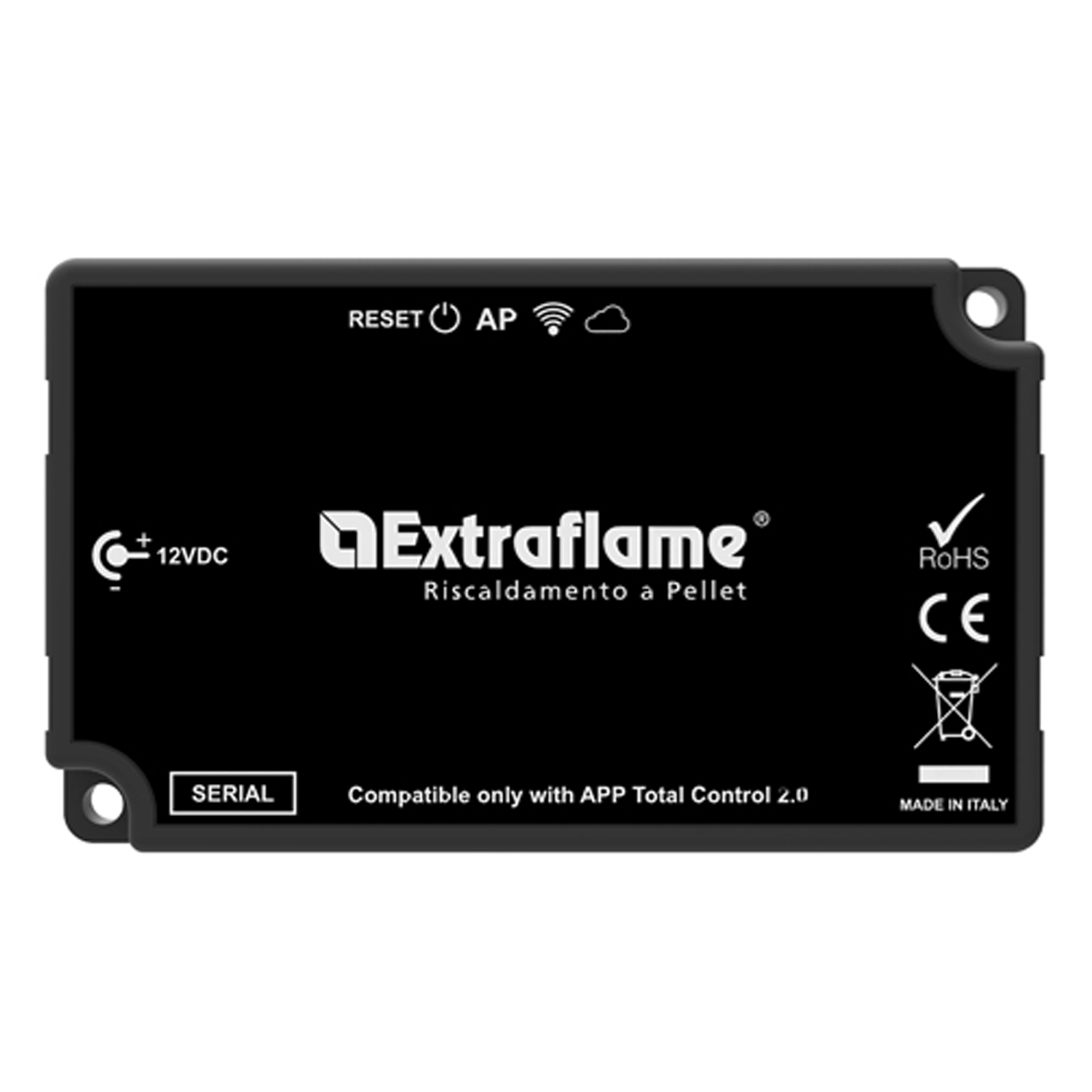 Extraflame WIFI-Modul 2019 Schwarz für Total Control 2.0