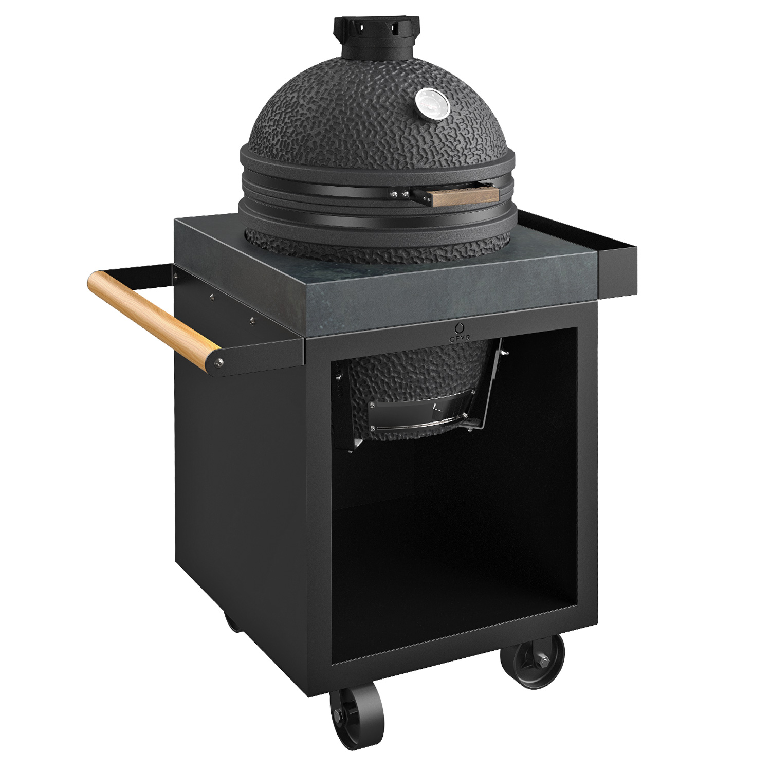 OFYR Sockel Schwarz 65 PRO Concrete für Kamado TB