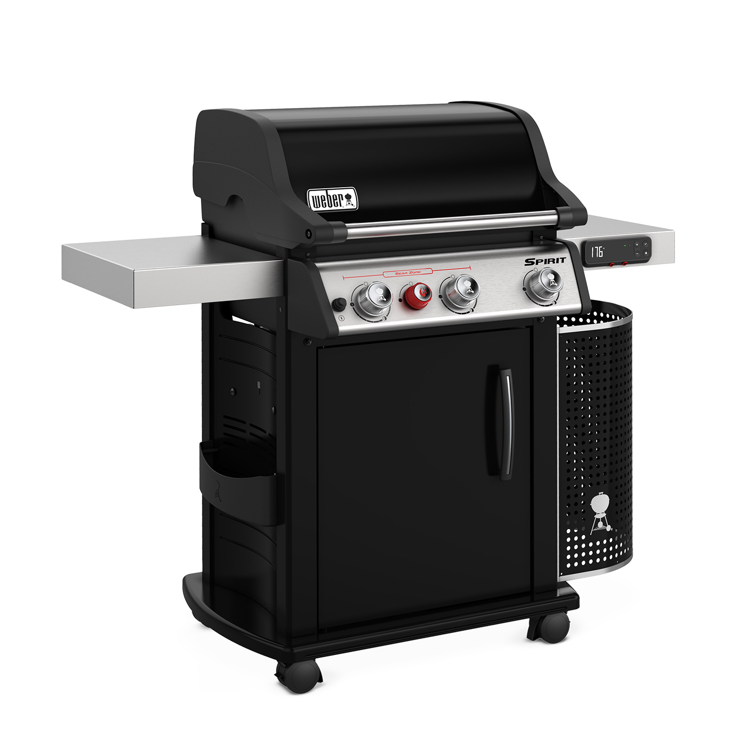 Weber Spirit EPX-325S GBS Smart Gas-Grillstation Schwarz