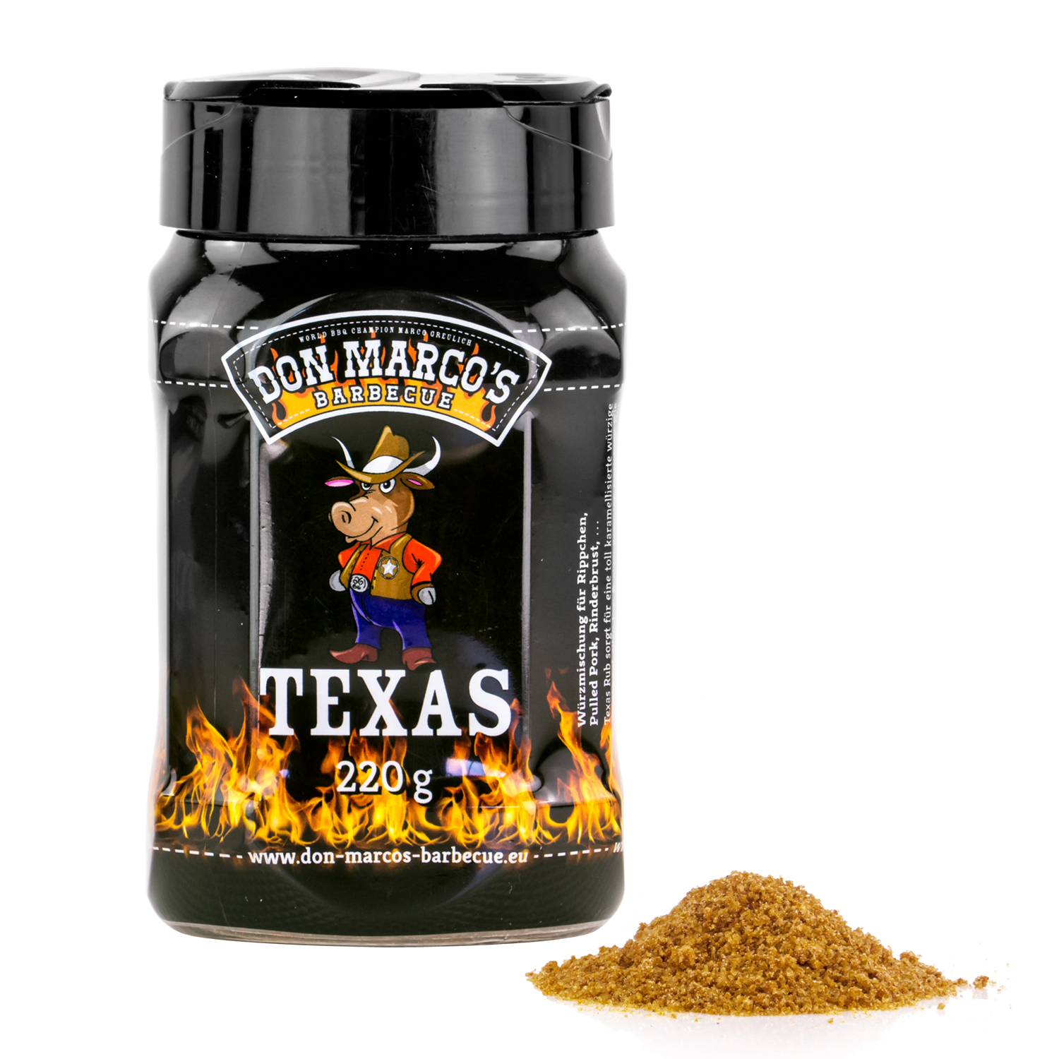 Don Marco´s Rub-Set: Texas Style, Cherry Bomb & Crazy Chicken