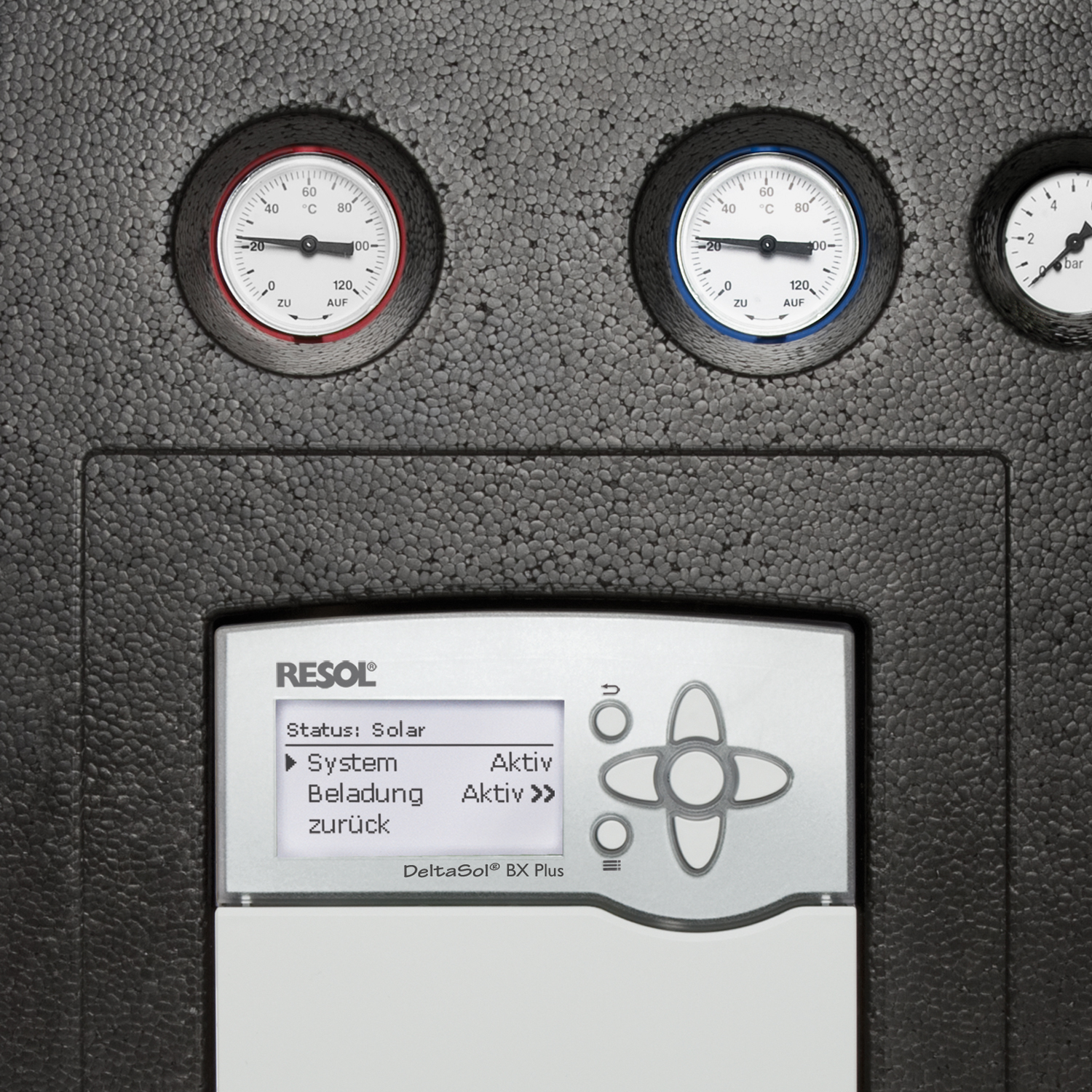 RESOL FlowSol XL Zweistrang-Solarstation inkl. DeltaSol BX Plus