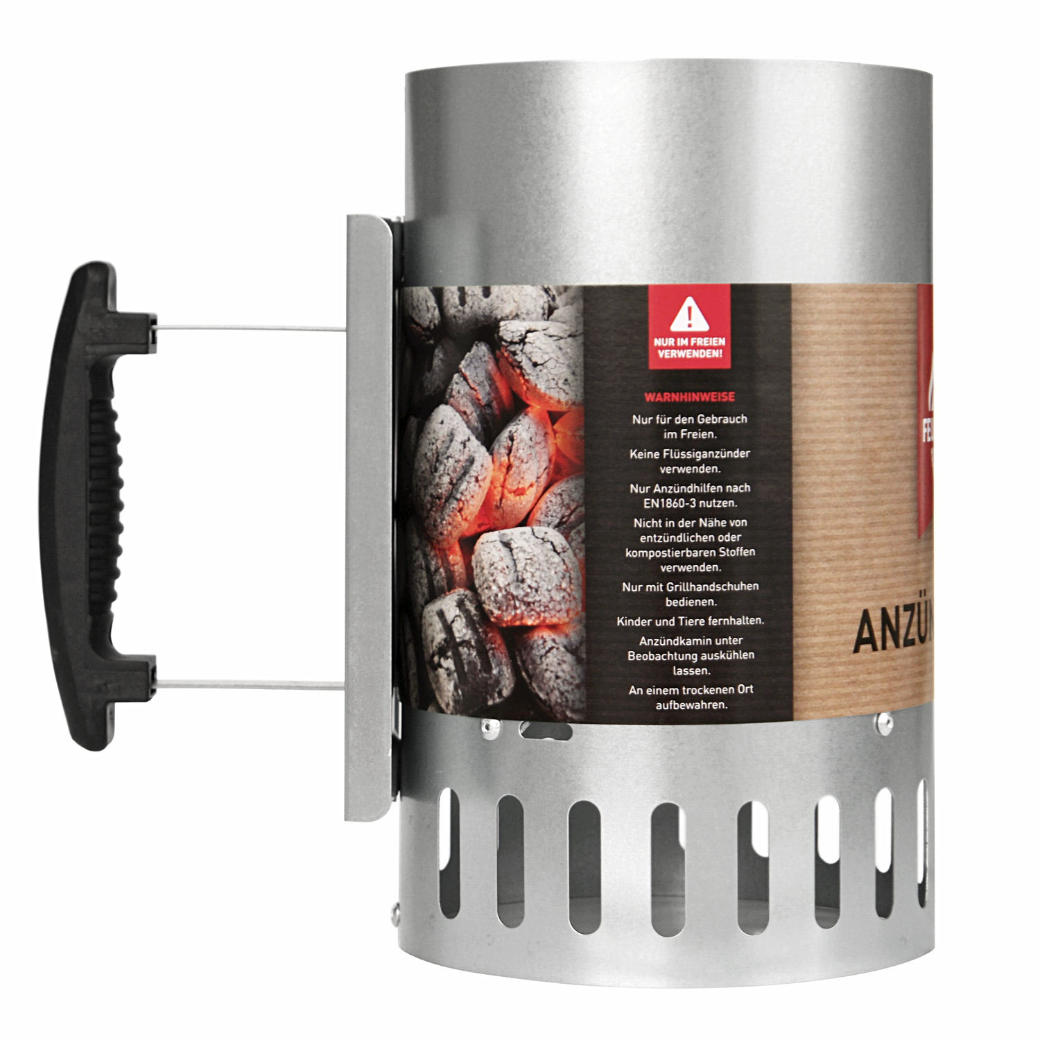 FEUERGOTT Anzündkamin + Solo Stove Lite Campingkocher