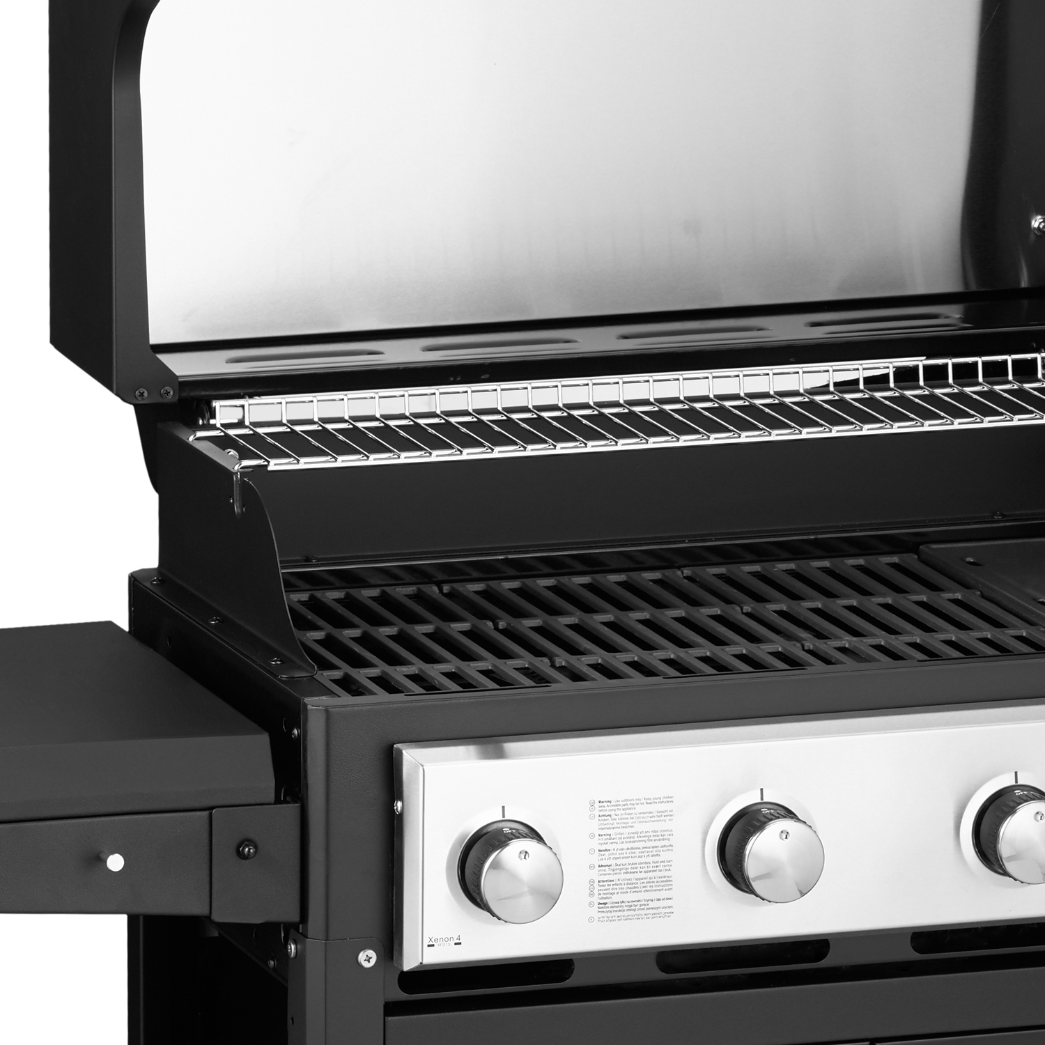 Grandhall Xenon 4 Gasgrill Schwarz