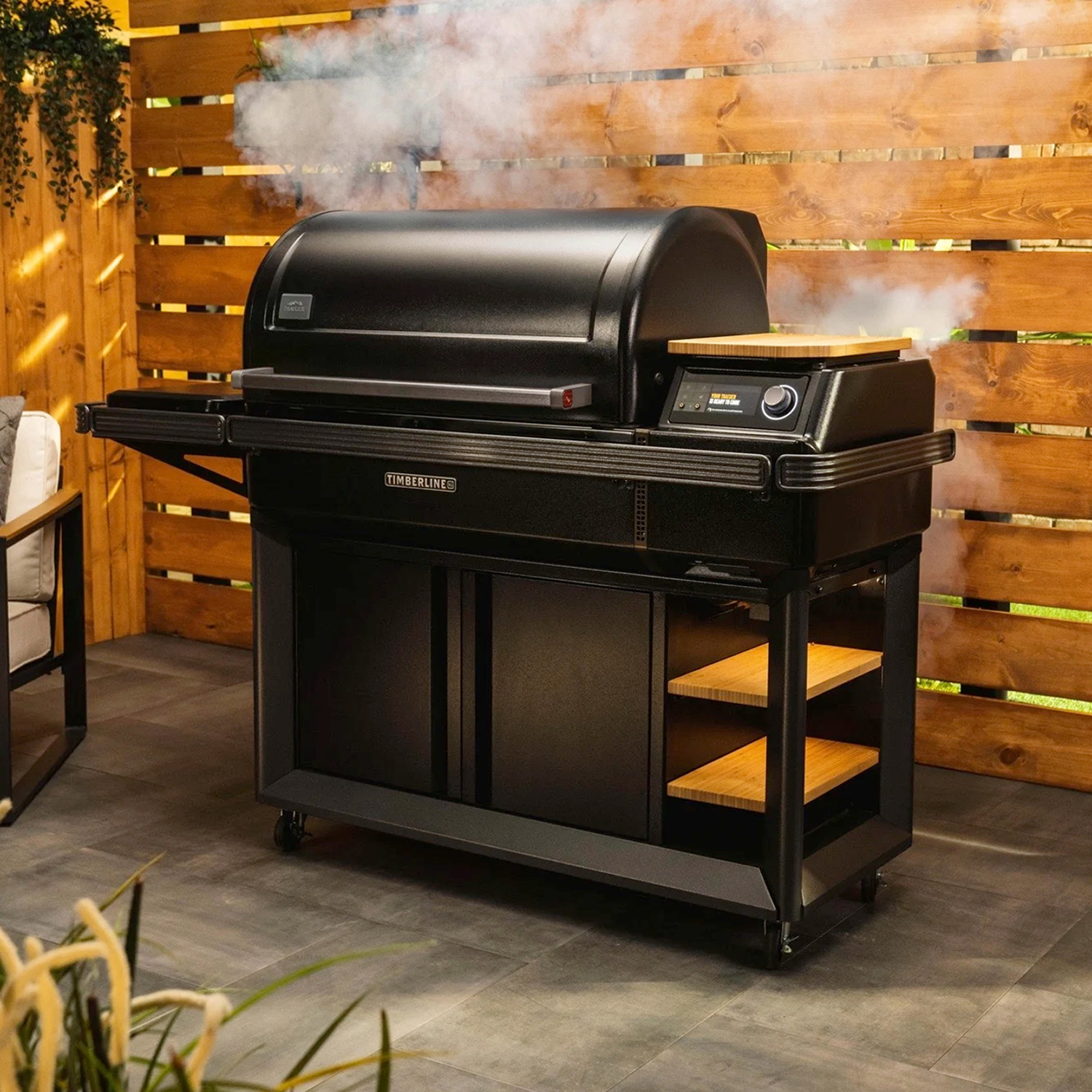 Traeger TIMBERLINE XL Pelletgrill Schwarz