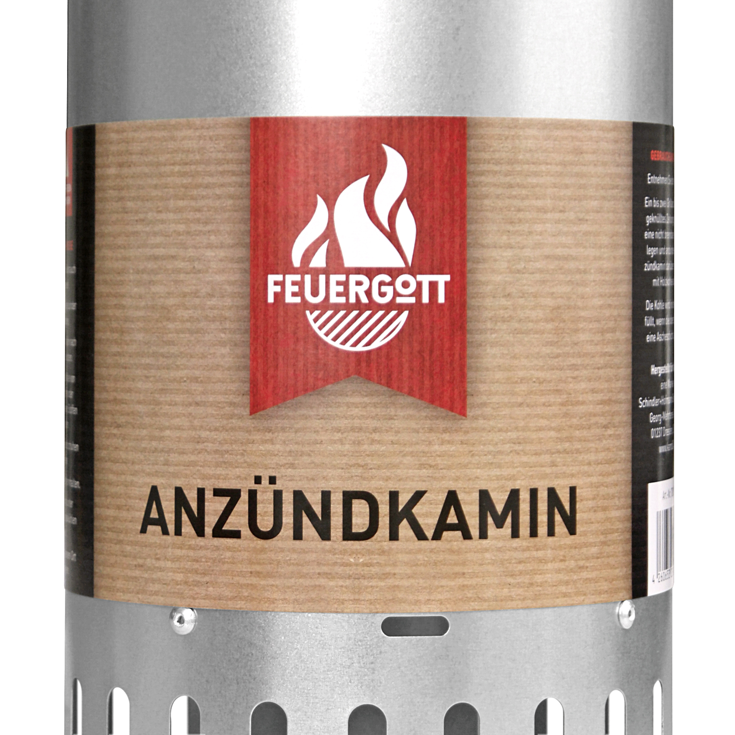 FEUERGOTT Anzündkamin Premium BIG XXL