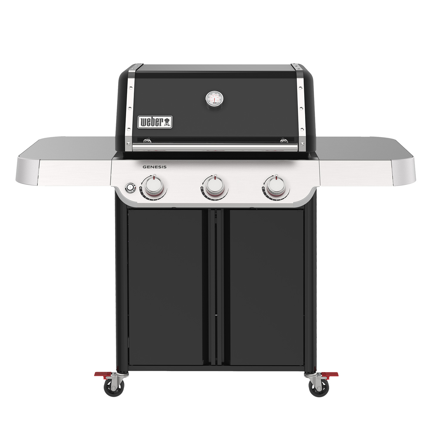 Weber Genesis E-315 Gas-Grillstation Schwarz