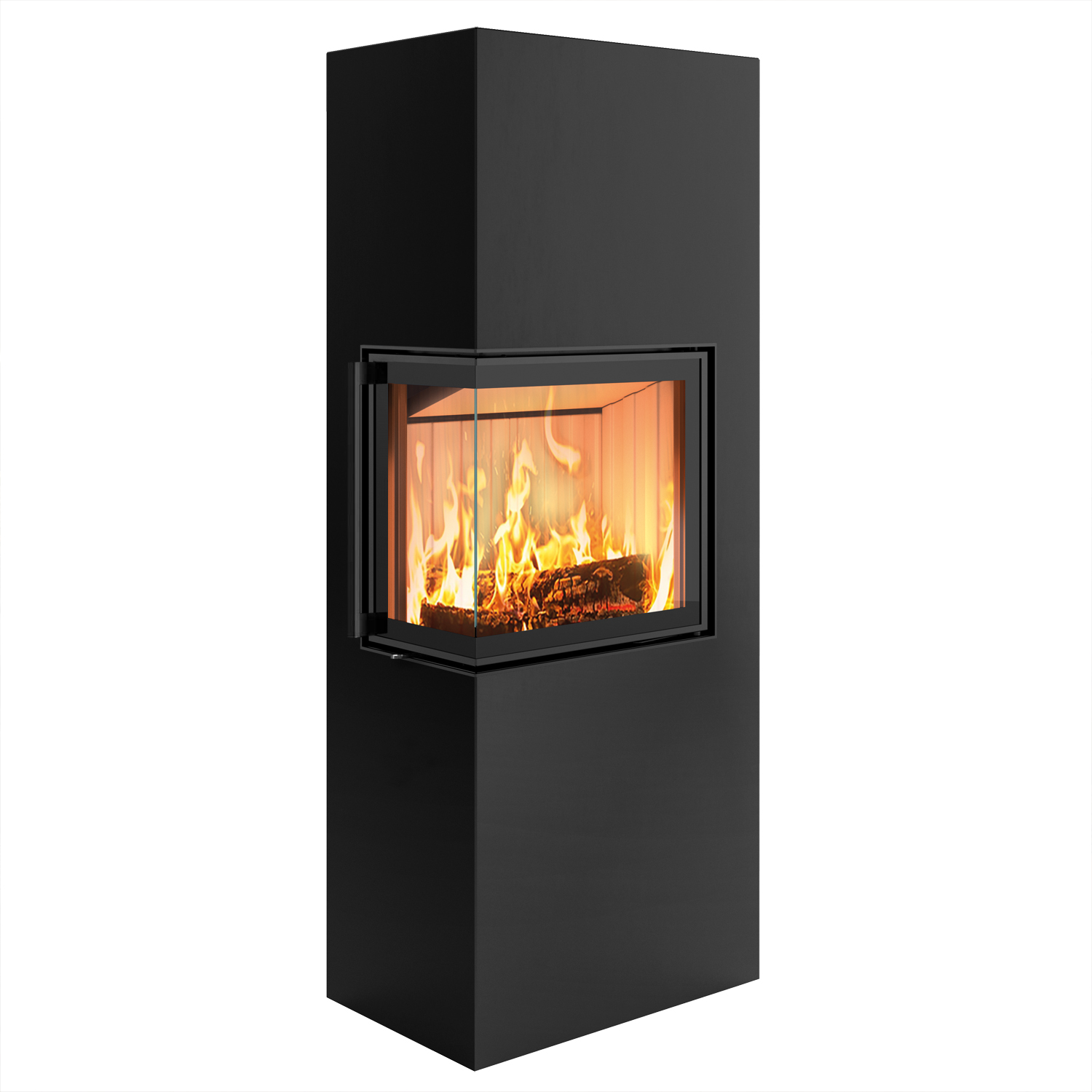 Spartherm Lungo 2L Kaminofen Nero