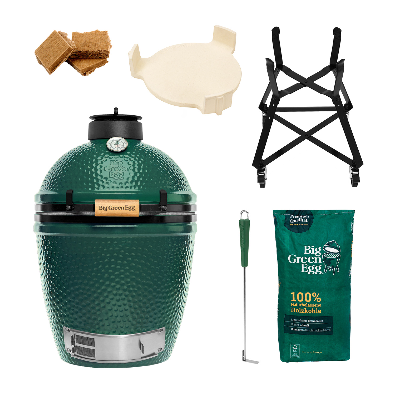 Big Green Egg Medium Keramikgrill Starterset