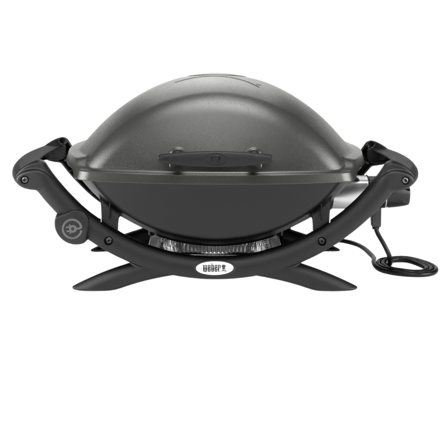 Weber Q 2400 Elektro-Kugelgrill Dunkelgrau