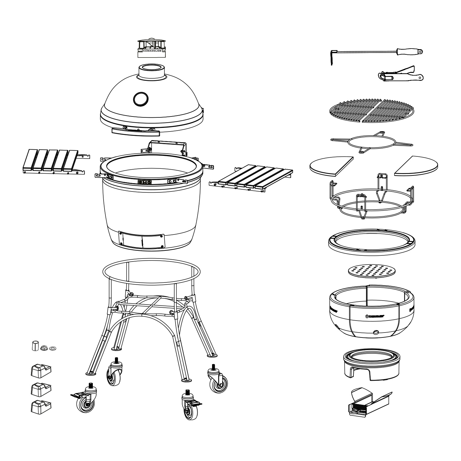 Kamado Joe Classic Joe Serie II Keramikgrill