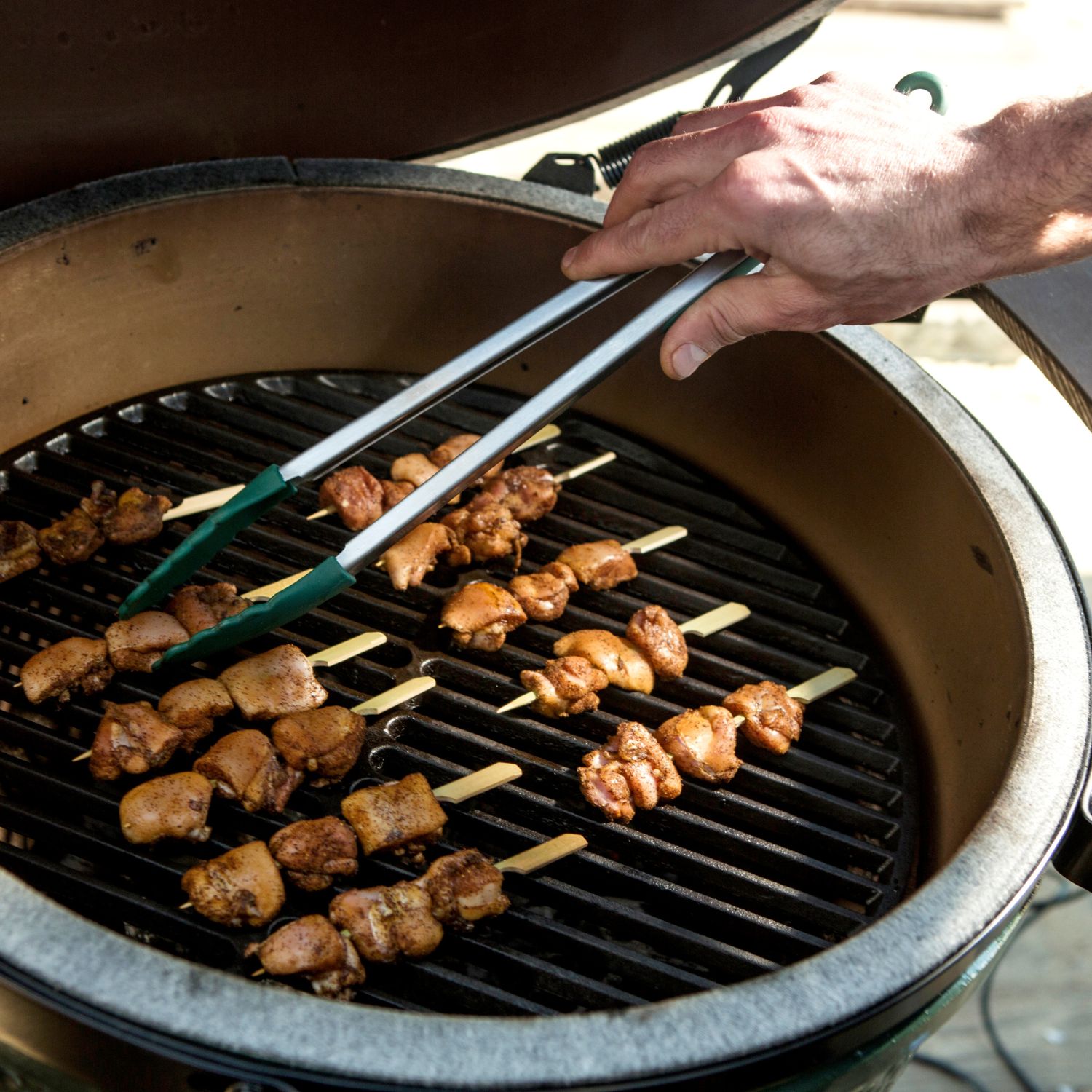 Big Green Egg Mehrzweckzange mit Silikon 40 cm